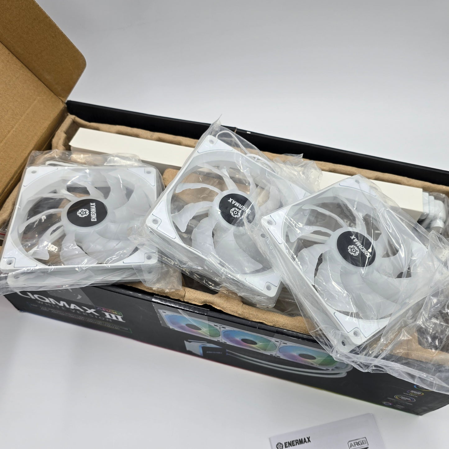 Enermax Liqmax III 360mm AIO RGB Liquid Cooler for CPU, White