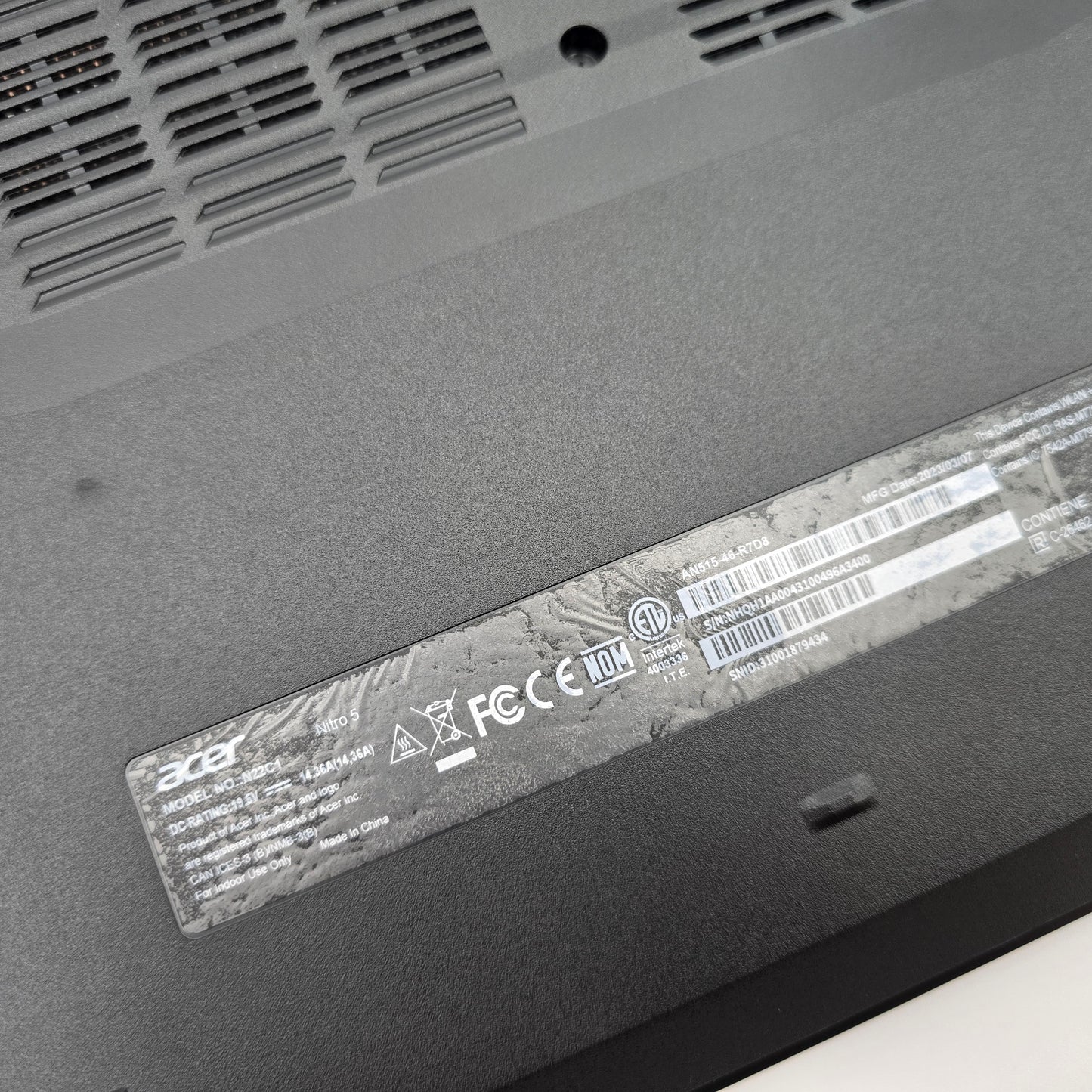 Acer Nitro 5 Gaming Laptop, RTX 3070Ti, Ryzen 7 6800H, 32GB DDR5, QHD 165Hz