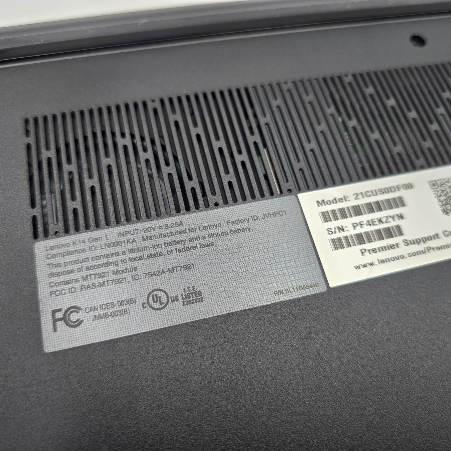 Lenovo K14 Laptop, Ryzen 5 5650U, 8GB RAM, 256GB SSD