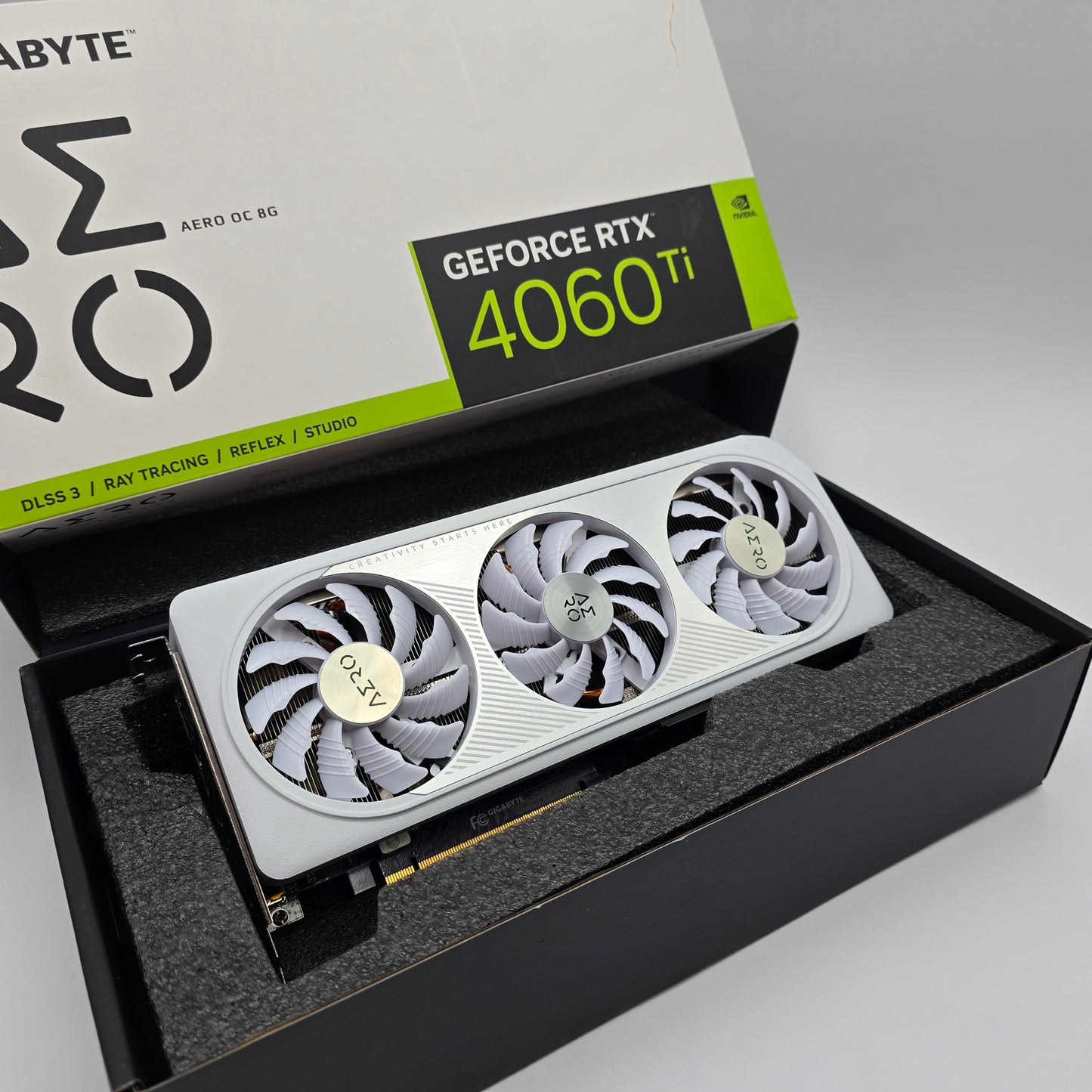 RTX 4060Ti Gigabyte AERO OC 8GB, NVIDIA Gaming Graphics Card