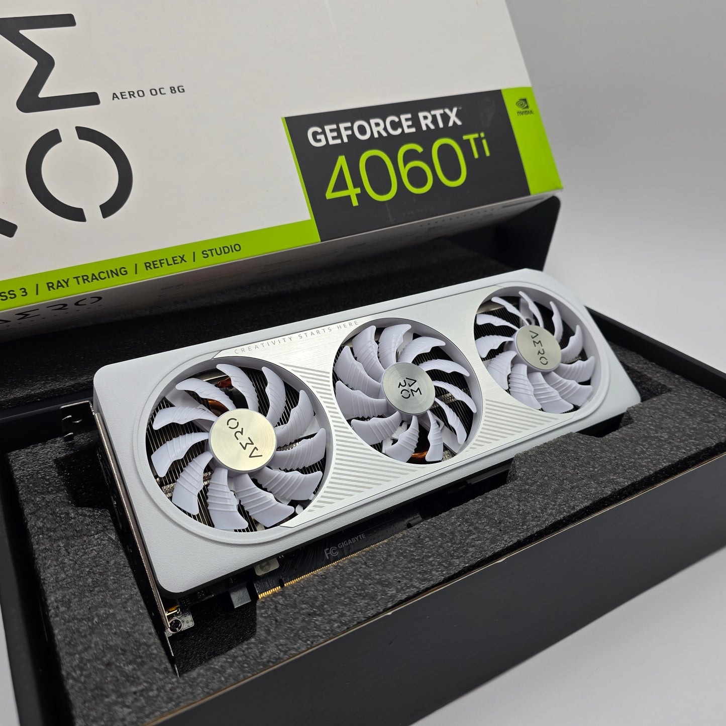RTX 4060Ti Gigabyte AERO OC 8GB, NVIDIA Gaming Graphics Card