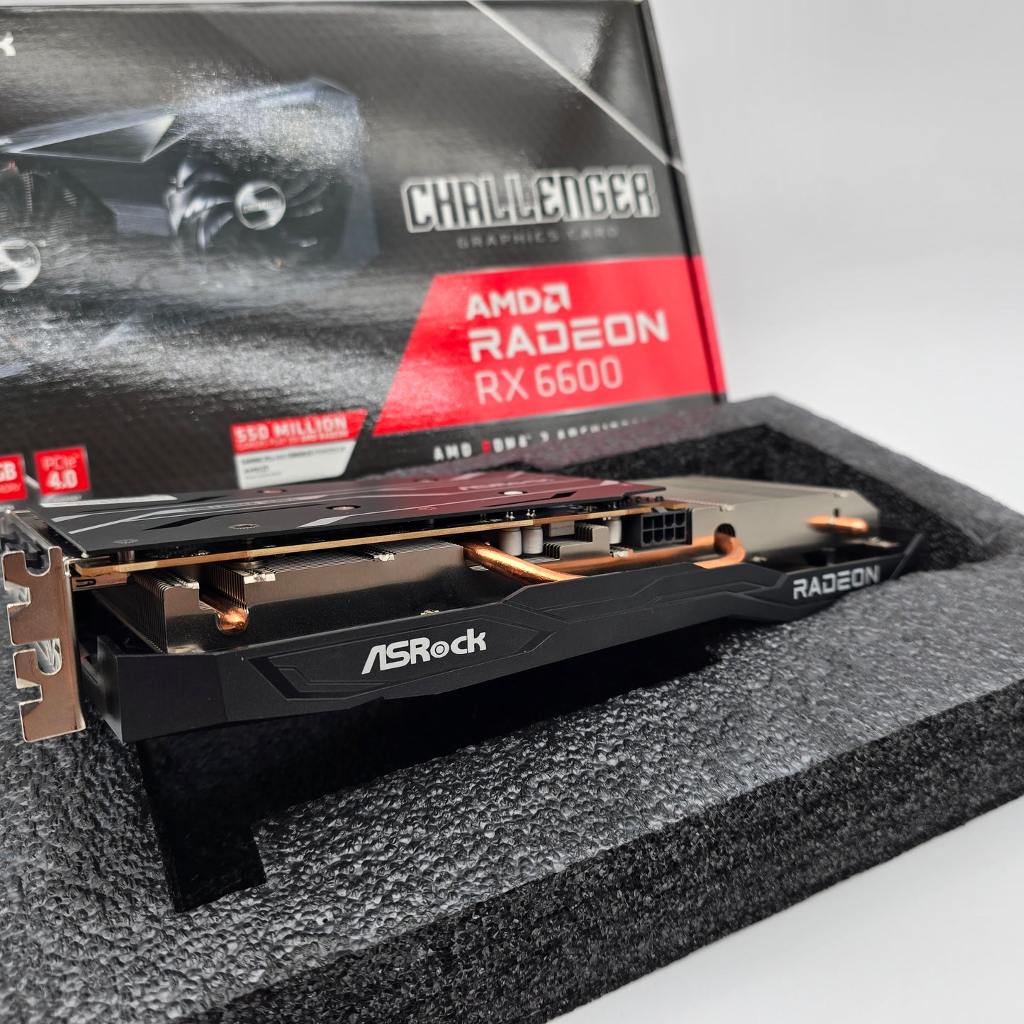 RX 6600 8GB ASRock Challenger, AMD RADEON Gaming Graphics Card GPU