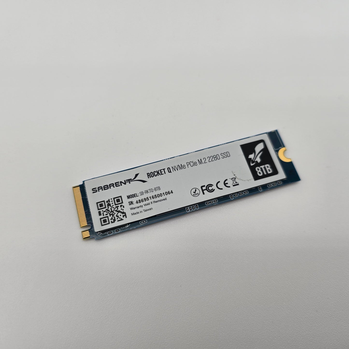 8TB Sabrent Rocket Q NVMe SSD, PCIe NVMe SSD