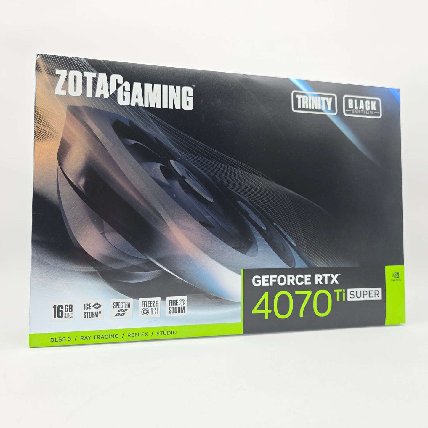 RTX 4070Ti Super Zotac Trinity Black Edition 16GB, NVIDIA Gaming Graphics Card GPU