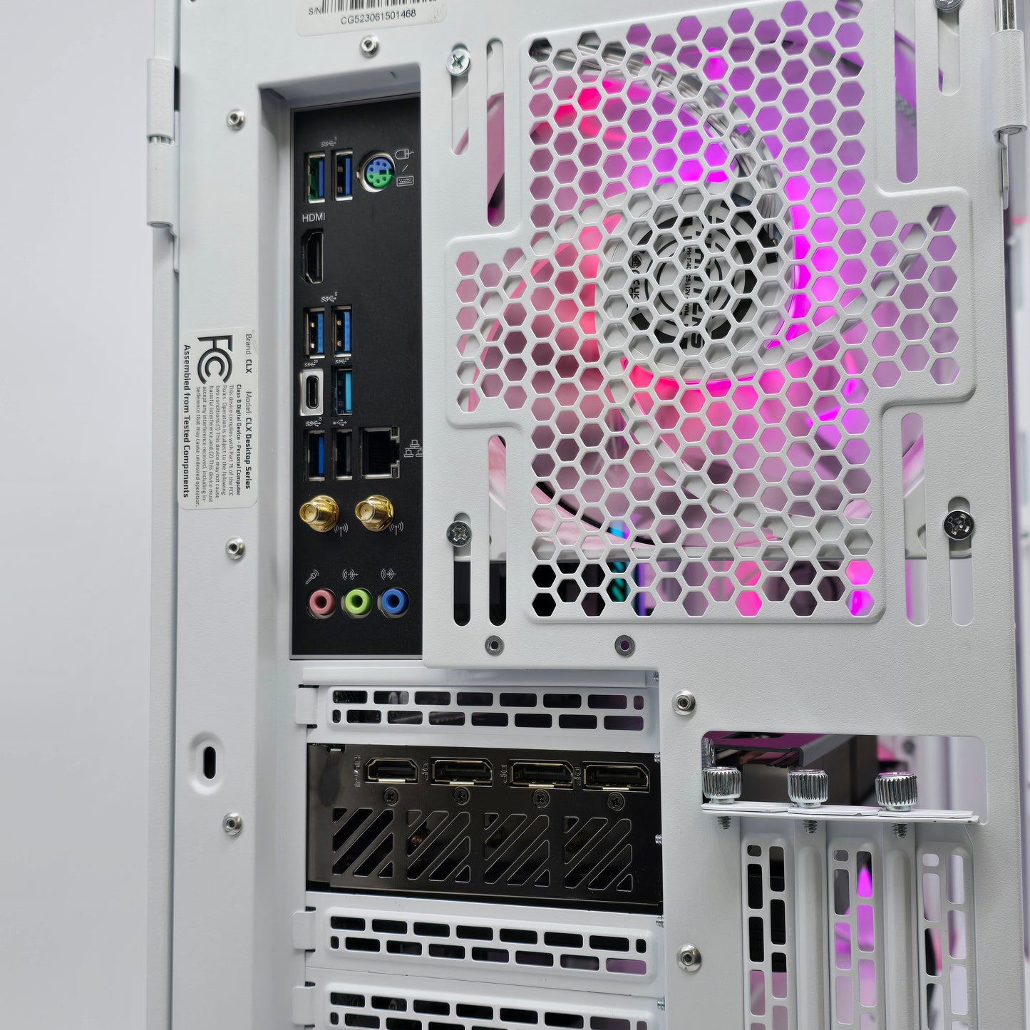 RTX 4080 Super, Intel i9-14900KF, 32GB DDR5, 9TB, Custom Liquid Cooled White Gaming PC