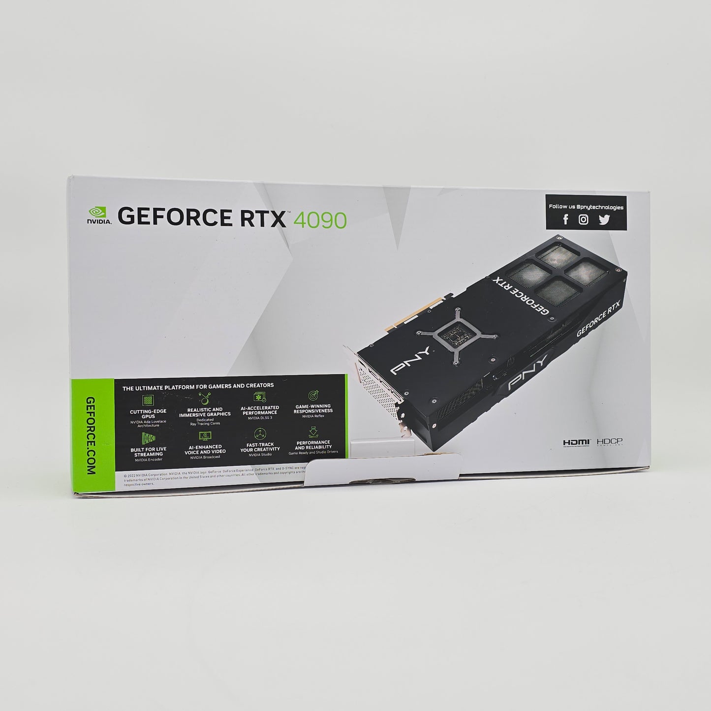 RTX 4090 PNY Black 24GB, NVIDIA Gaming Graphics Card GPU