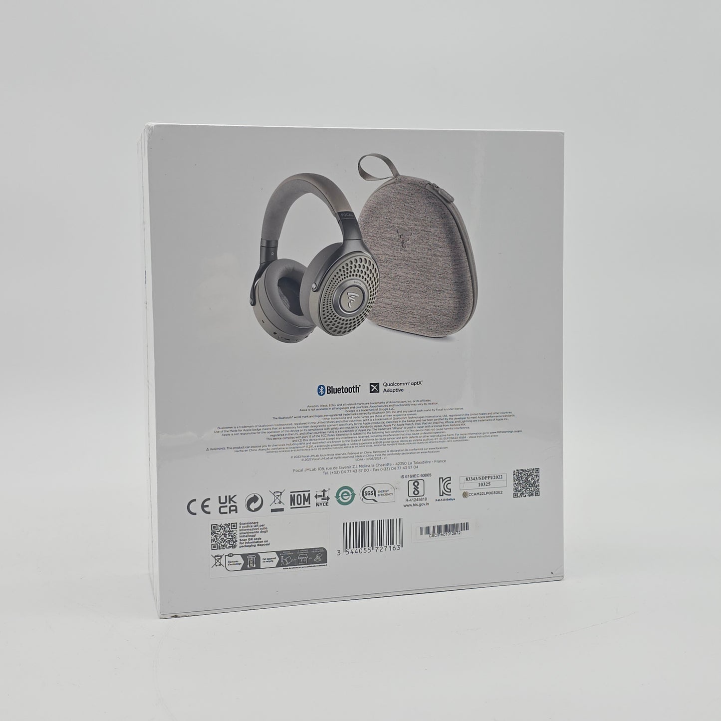 Focal Bathys High Fidelity Wireless Noise Cancelling Headphones, Dune Color, New Sealed