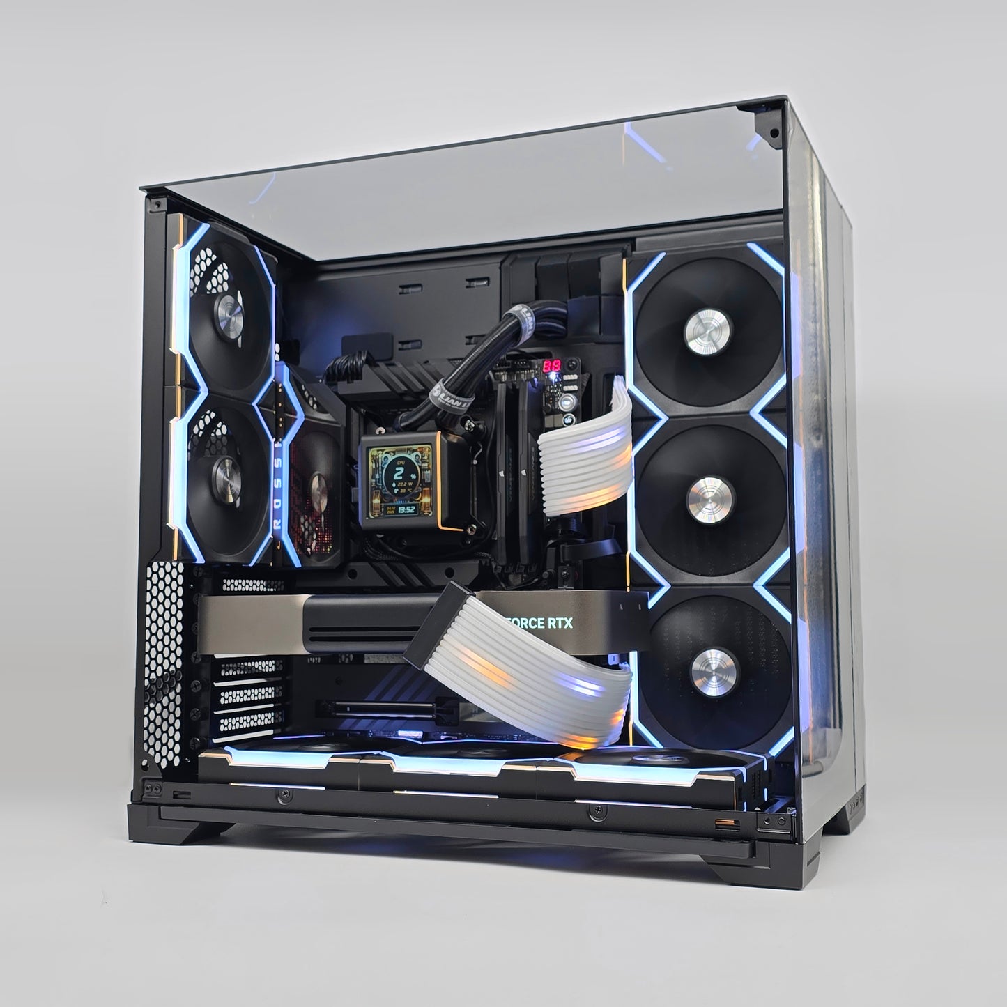 RTX 5080, Ryzen 9800X3D, 64GB DDR5, Custom LCD Liquid Cooled Gaming PC