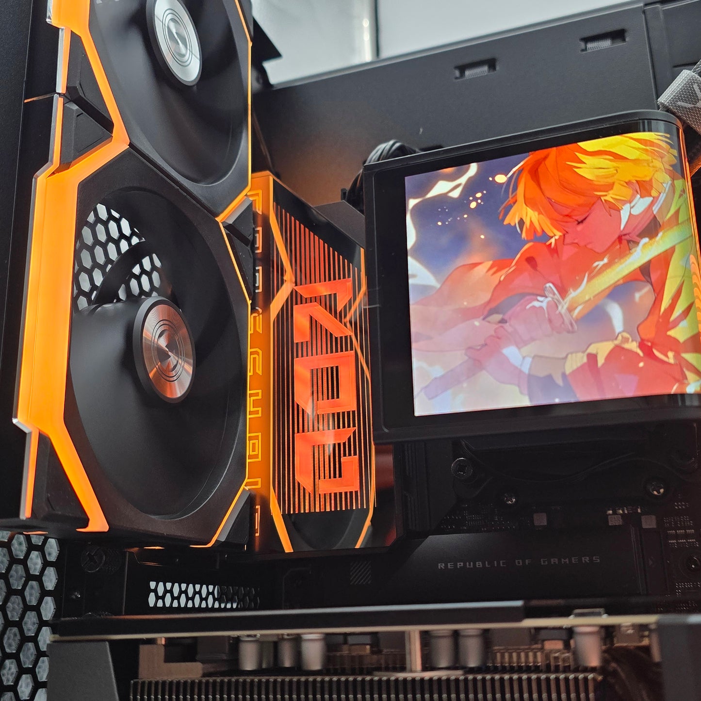 RTX 5090, Ryzen 9800X3D, 96GB DDR5, 4TB NVMe SSD, OLED Panoramic AIO, Custom Liquid Cooled Gaming PC