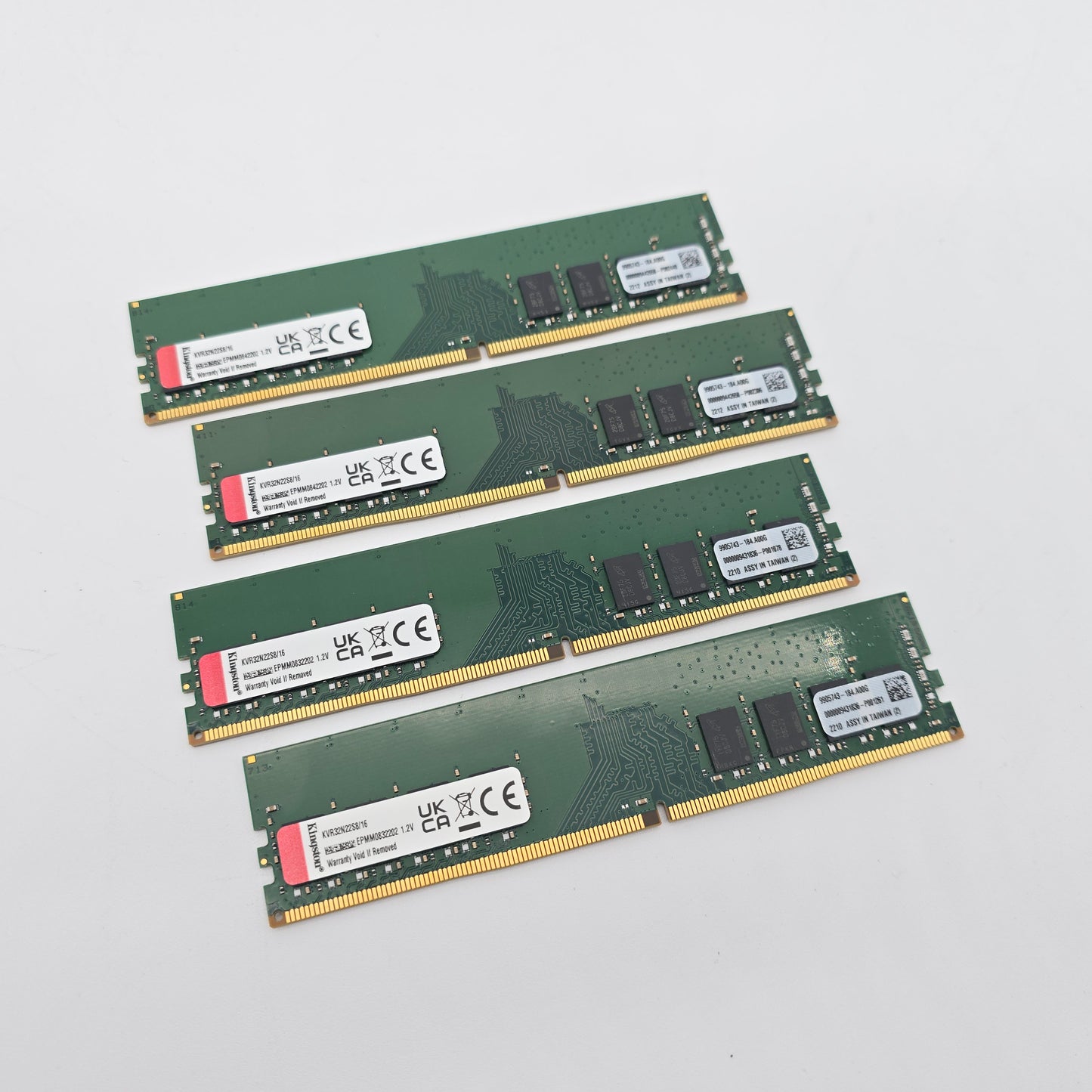 64GB Kingston DDR4 RAM, 2666MHz, 2x16GB Sticks