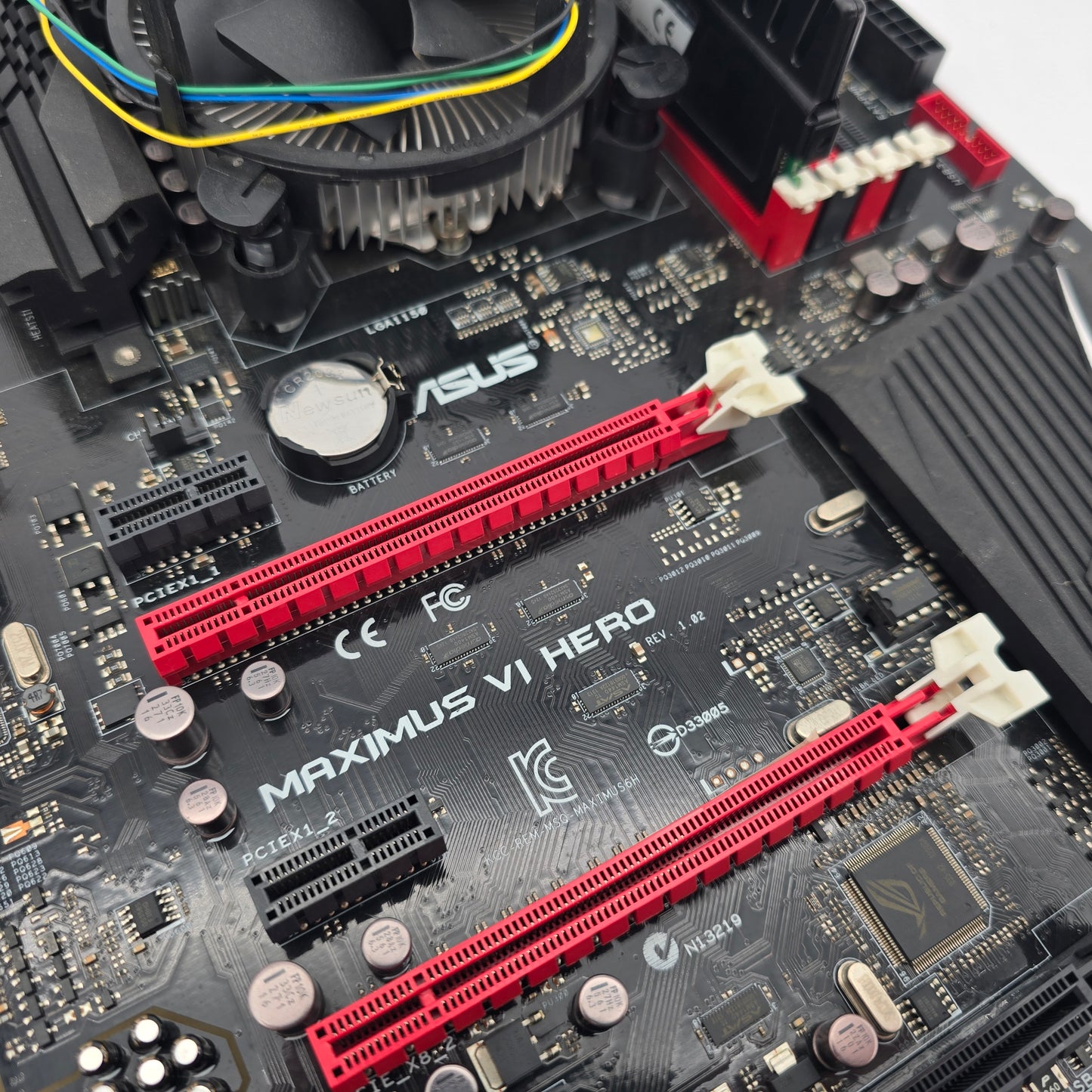 ASUS ROG MAXIMUS VI Hero LGA 1150 Motherboard with Intel i7-4770K Gaming CPU Processor, 8GB Corsair DDR3 RAM, CPU+MOBO+RAM Combo