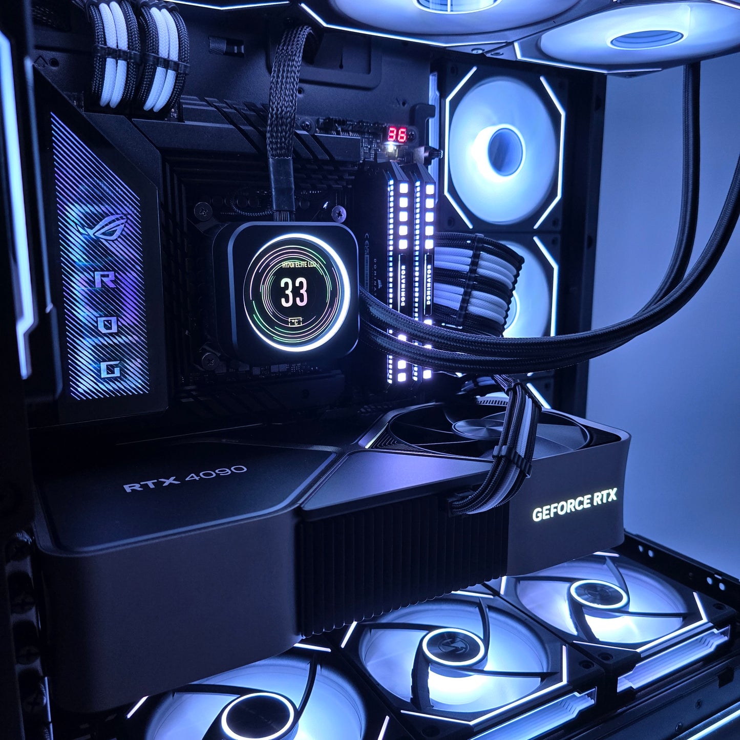 RTX 4090, Intel i9-14900K, 4TB NVMe, 64GB DDR5, ROG MAXIMUS, High End Brand New Prebuilt Gaming PC