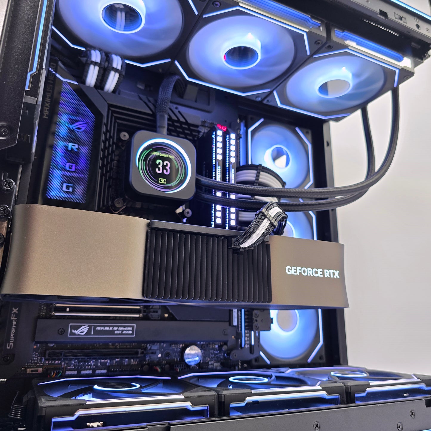 RTX 4090, Intel i9-14900K, 4TB NVMe, 64GB DDR5, ROG MAXIMUS, High End Brand New Prebuilt Gaming PC