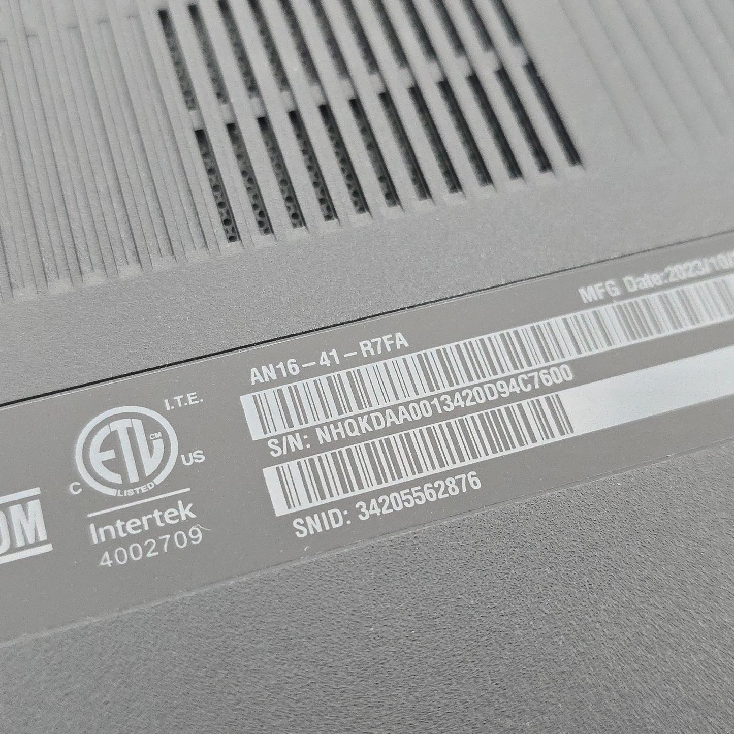 Acer Nitro 16 Gaming Laptop, RTX 4070, Ryzen 7 7745HS, 2.5TB SSD, 32GB DDR5, 165Hz QHD+