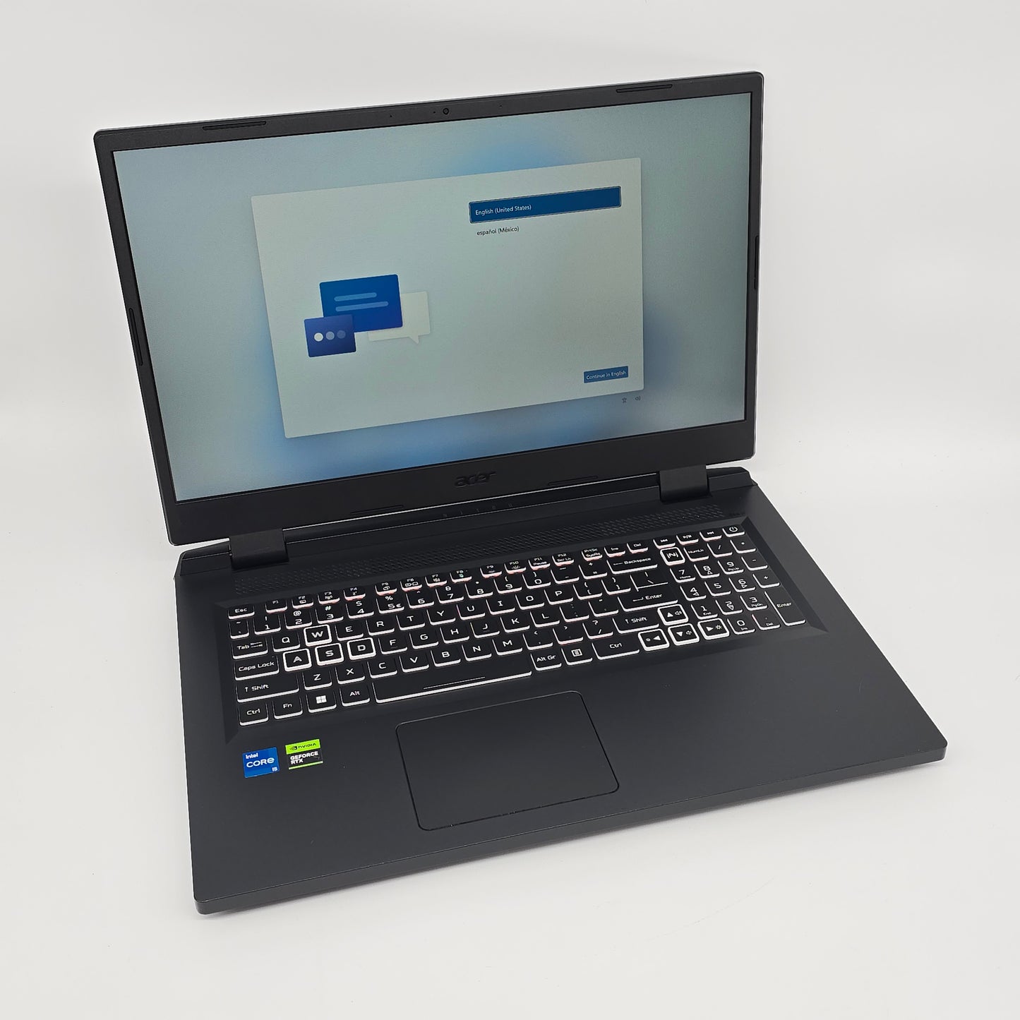 Acer Nitro AN15, RTX 4050, Intel i5-12450H, 32GB RAM, 144Hz Gaming Laptop