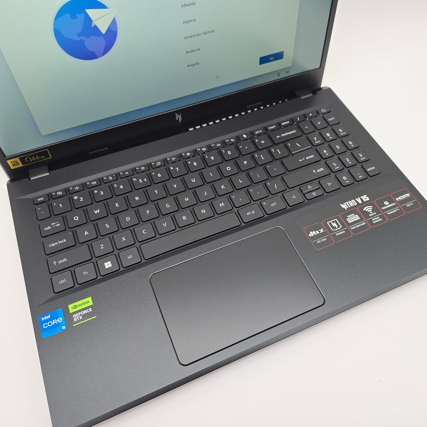 Acer Nitro V15, RTX 4050, Intel i5-13420H, 16GB DDR5, 144Hz Gaming Laptop