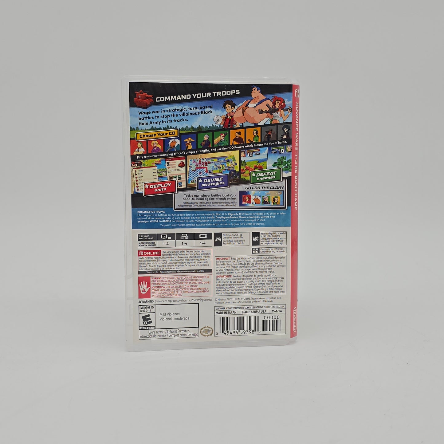 Advance Wars 1+2 Re-Boot Camp for Nintendo Switch