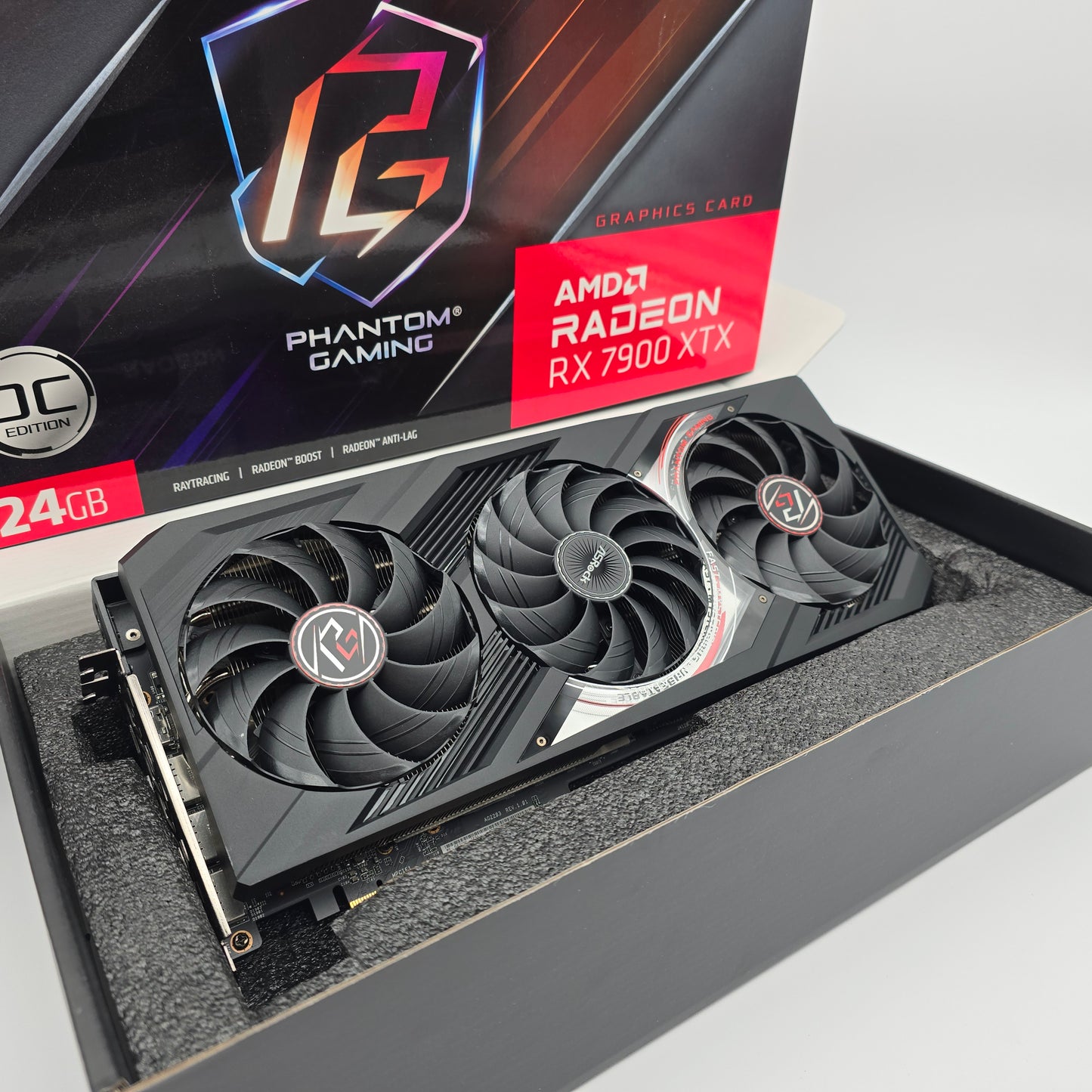 RX 7900XTX ASRock Phantom Gaming 24GB, AMD Gaming Graphics Card GPU