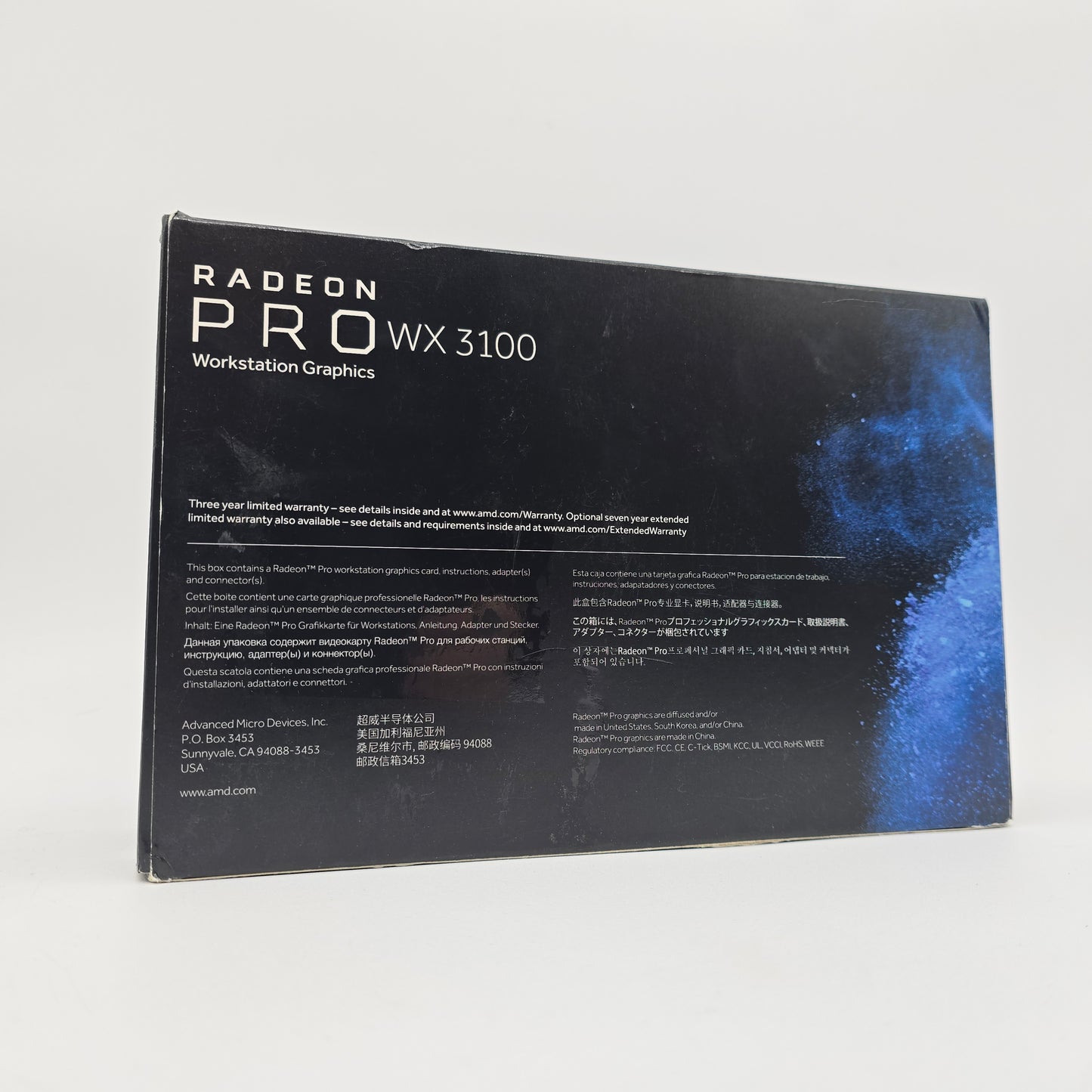 AMD Radeon Pro WX3100, AMD Multimedia Workstation Graphics Card GPU, SFF Mini DisplayPort