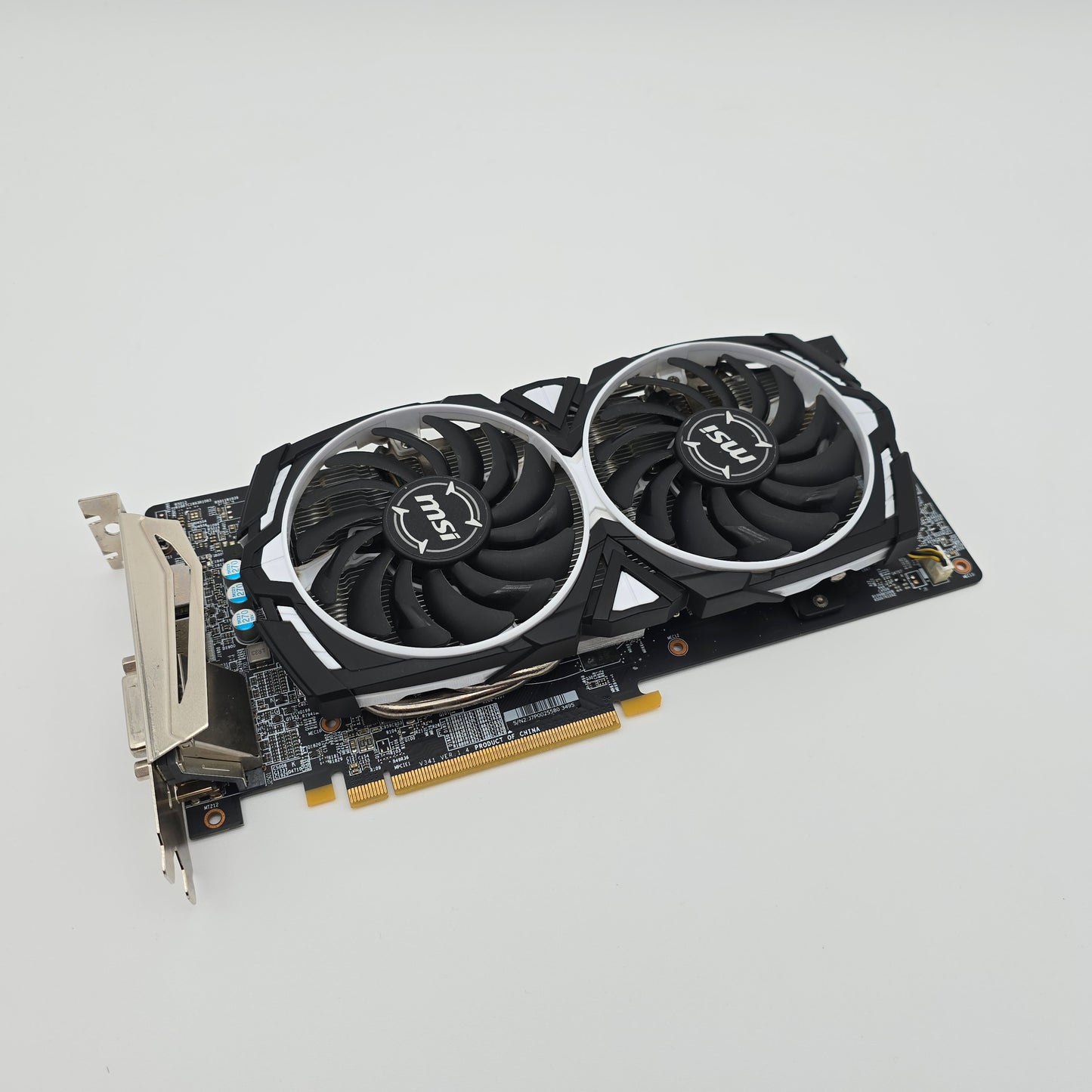 RX 580 4GB MSI ARMOR OC, AMD Gaming Graphics Card GPU