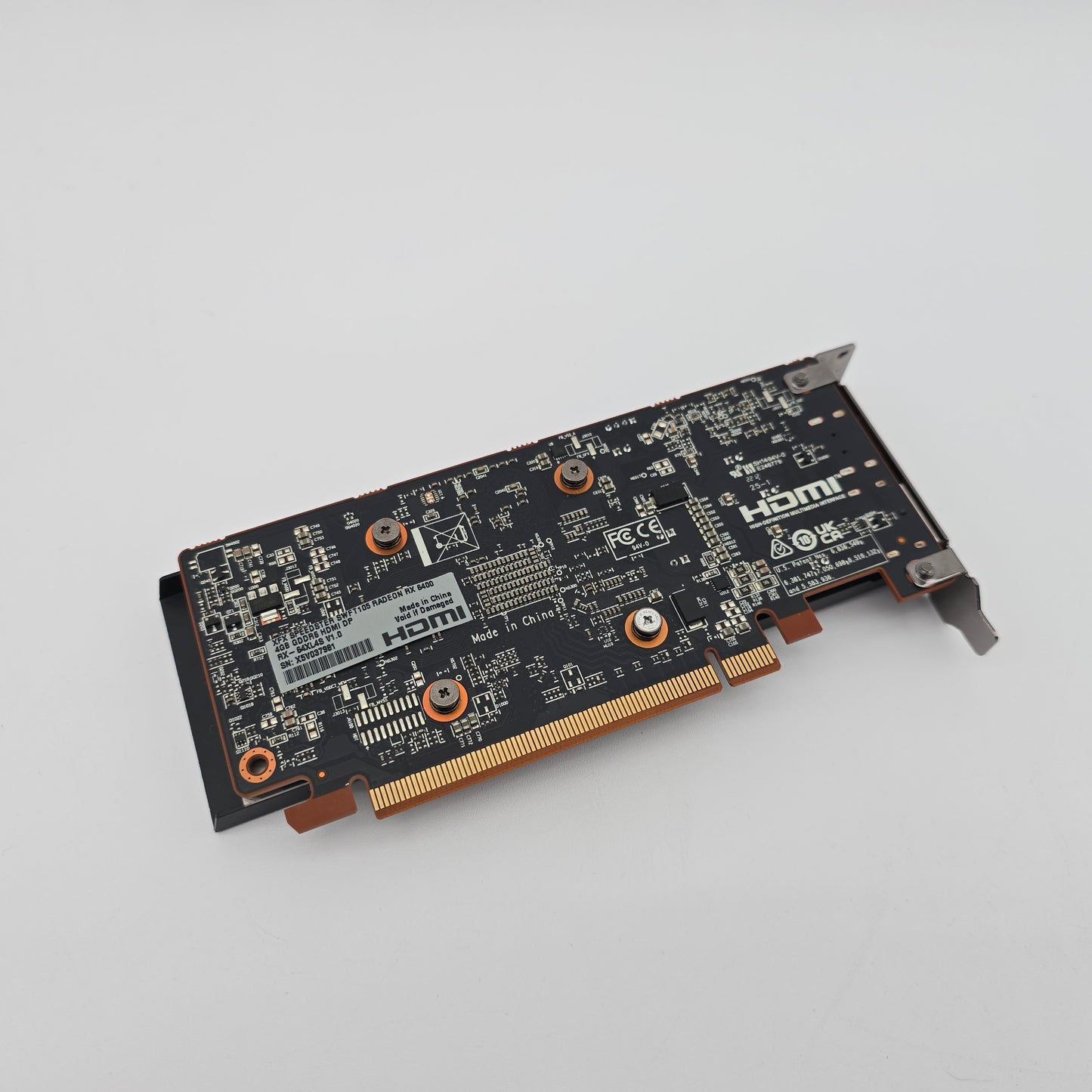RX 6400 XFX Speedster 4GB LP Low Profile, AMD RADEON Gaming Graphics Card GPU