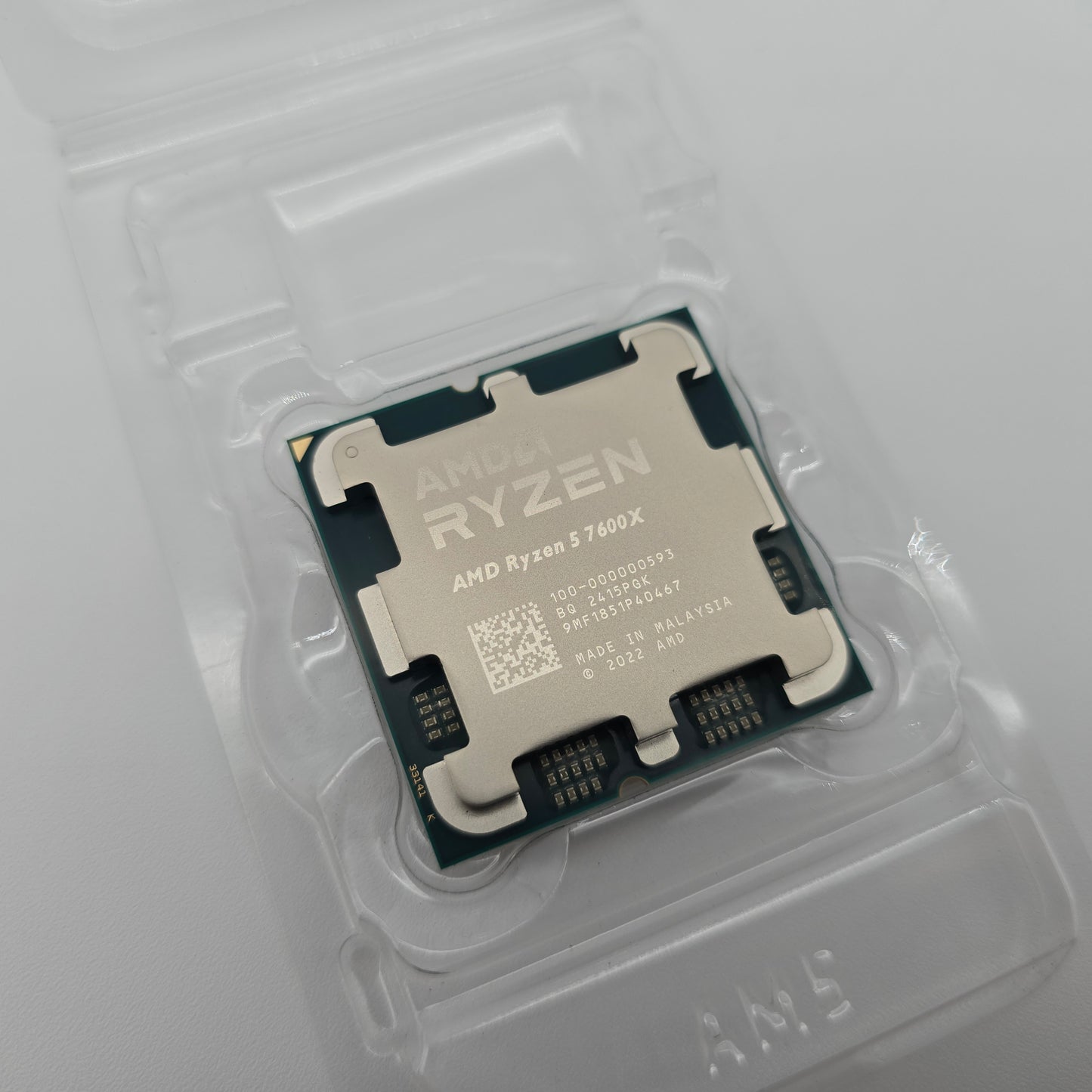 AMD Ryzen 5 7600X, Socket AM5 Gaming Processor CPU, New