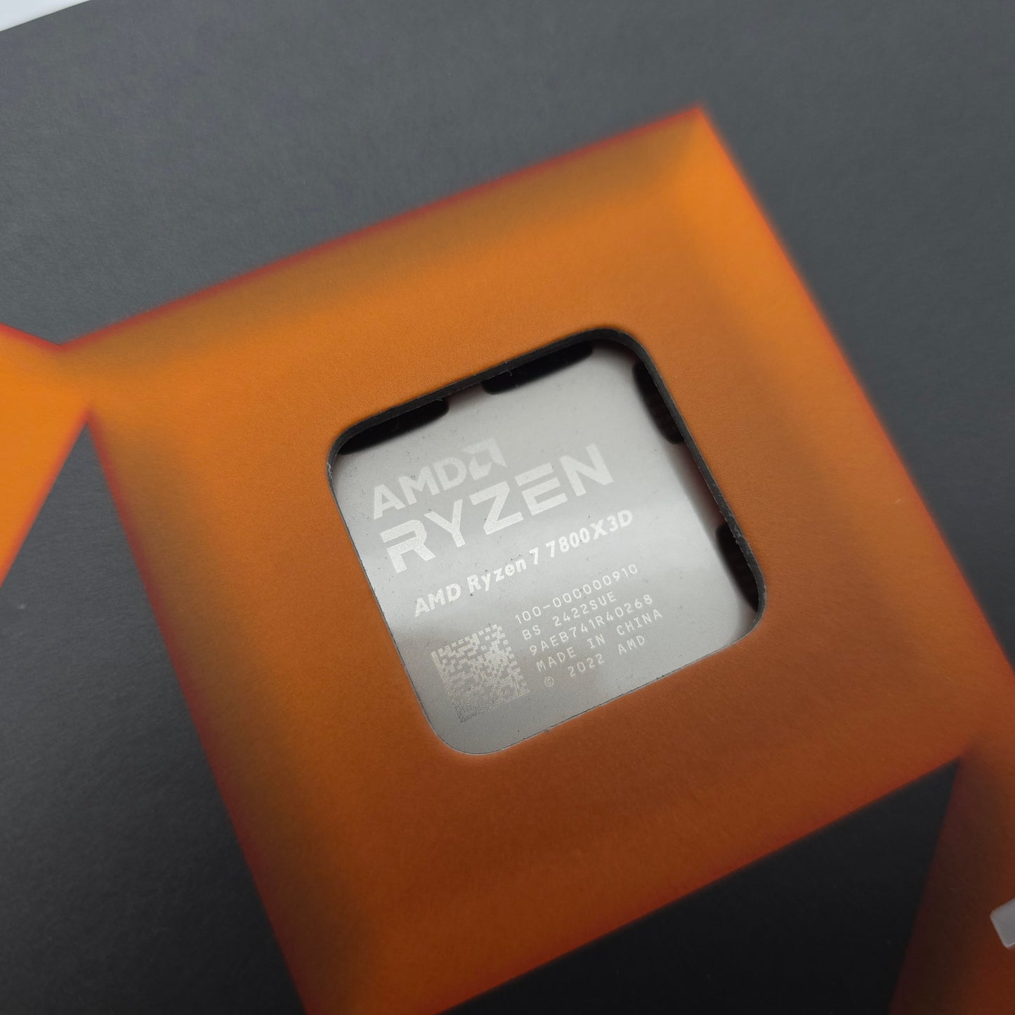 AMD Ryzen 7 7800X3D, Socket AM5 Gaming Processor CPU, New Sealed