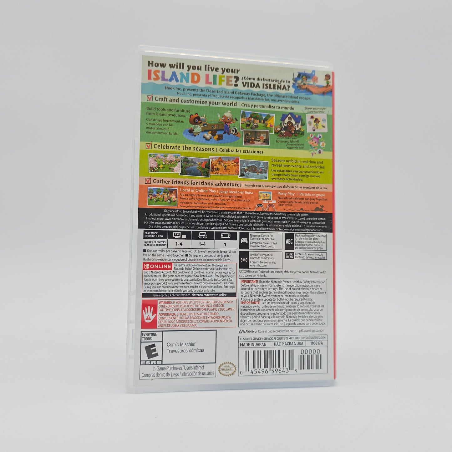 Animal Crossing New Horizons for Nintendo Switch