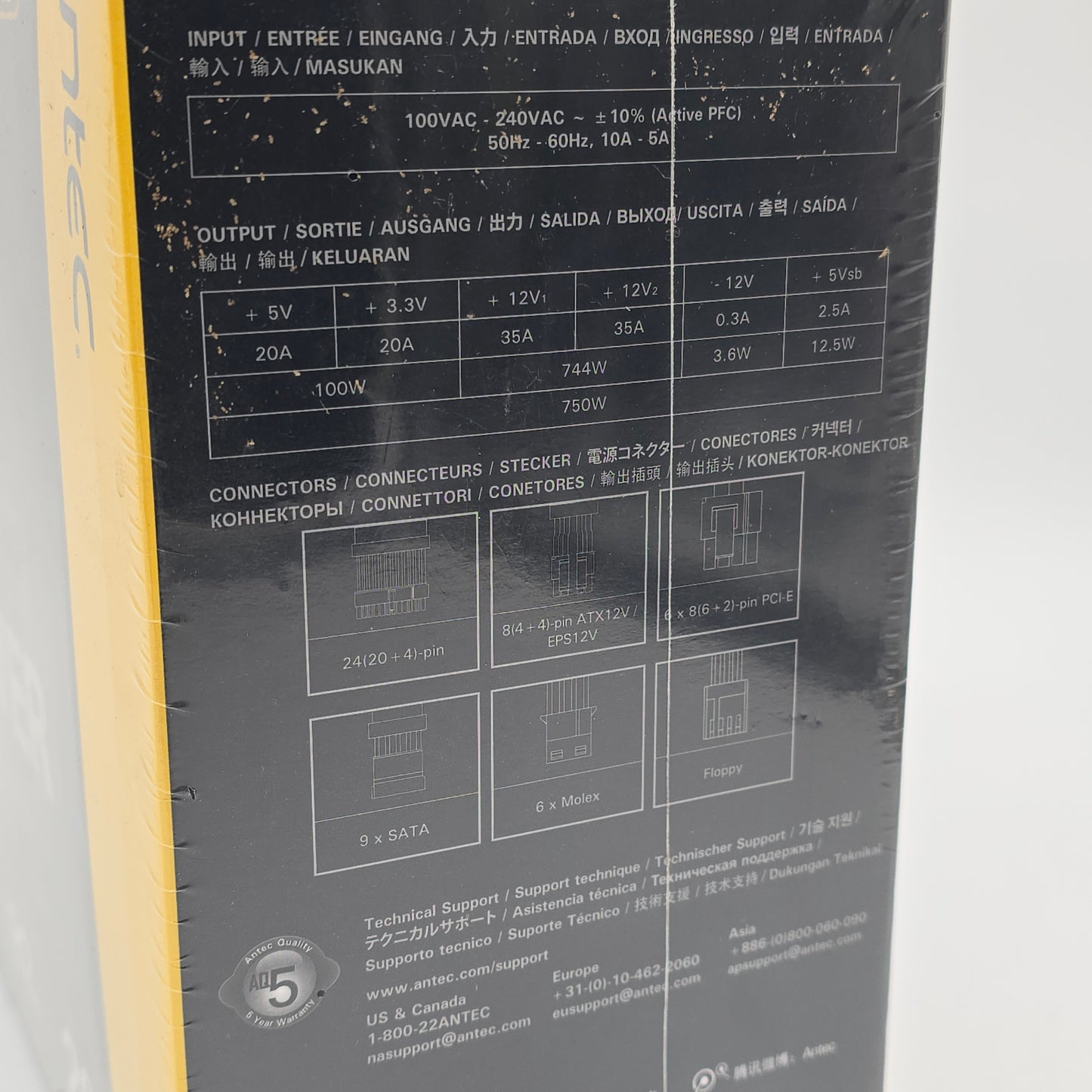 Antec TruePower Classic Series 750W Power Supply PSU for PC