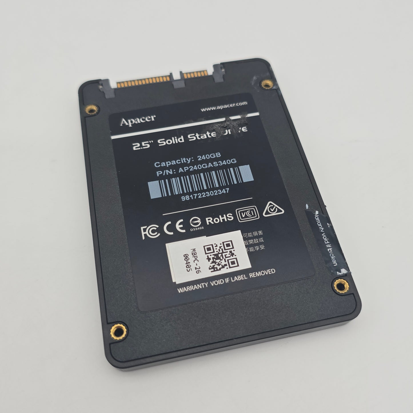 Apacer Panther 240GB SATA 2.5" Internal Gaming Solid State Drive SSD Storage
