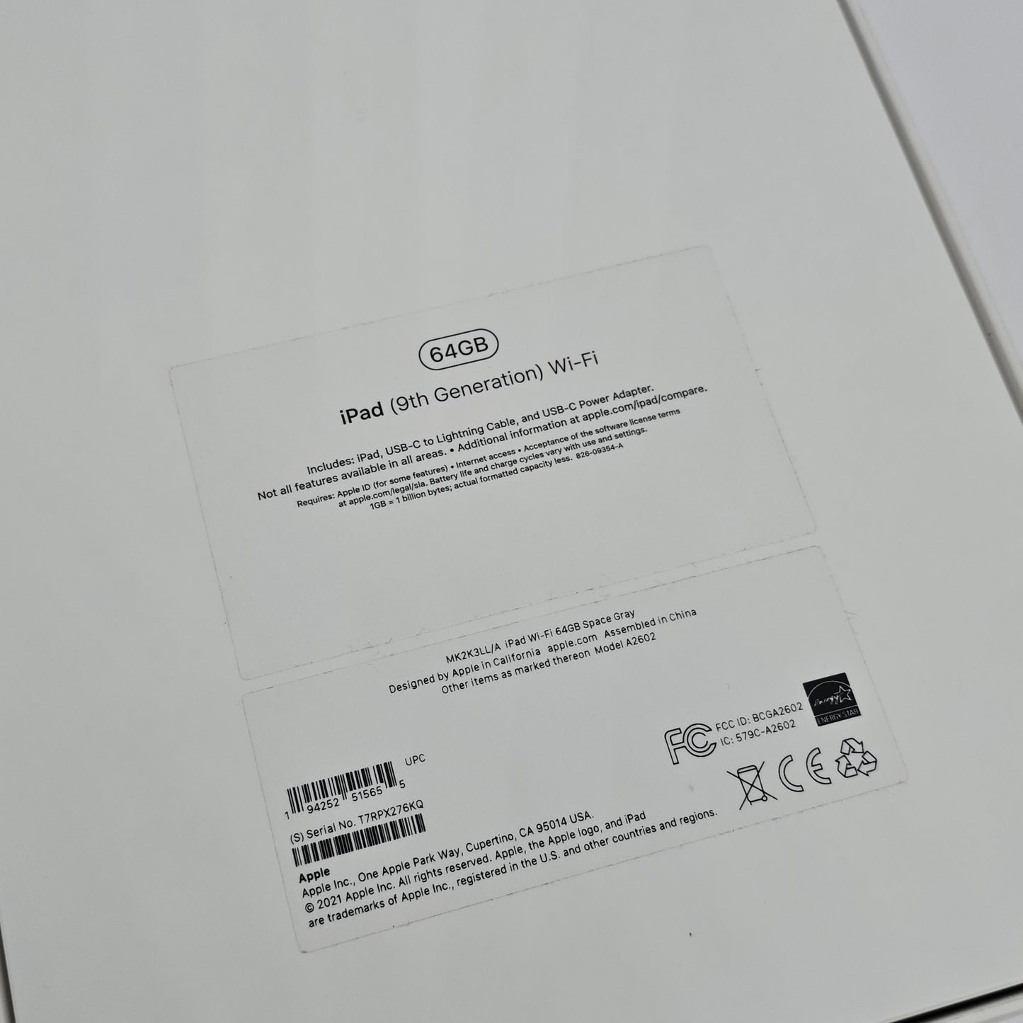 Apple iPad 9th Generation with Keyboard Attachment, 64GB, Wi-Fi, Space Gray