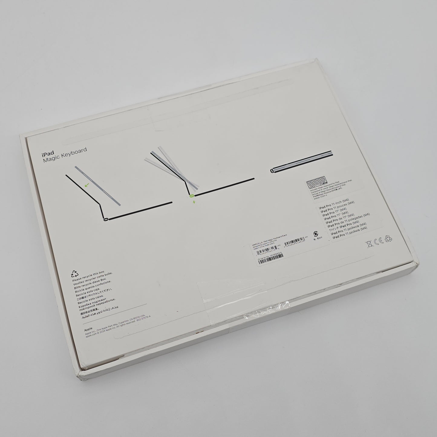 Apple Magic Keyboard for iPad Pro 11‑inch (M4), Black