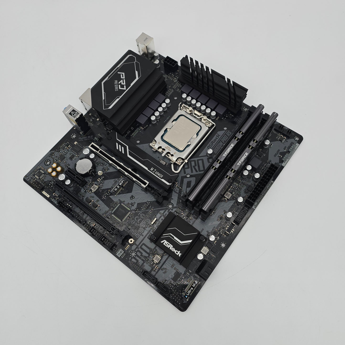 ASRock B660M Pro RS Motherbaord, Intel i3-13100F CPU, 32GB DDR4 RAM Combo