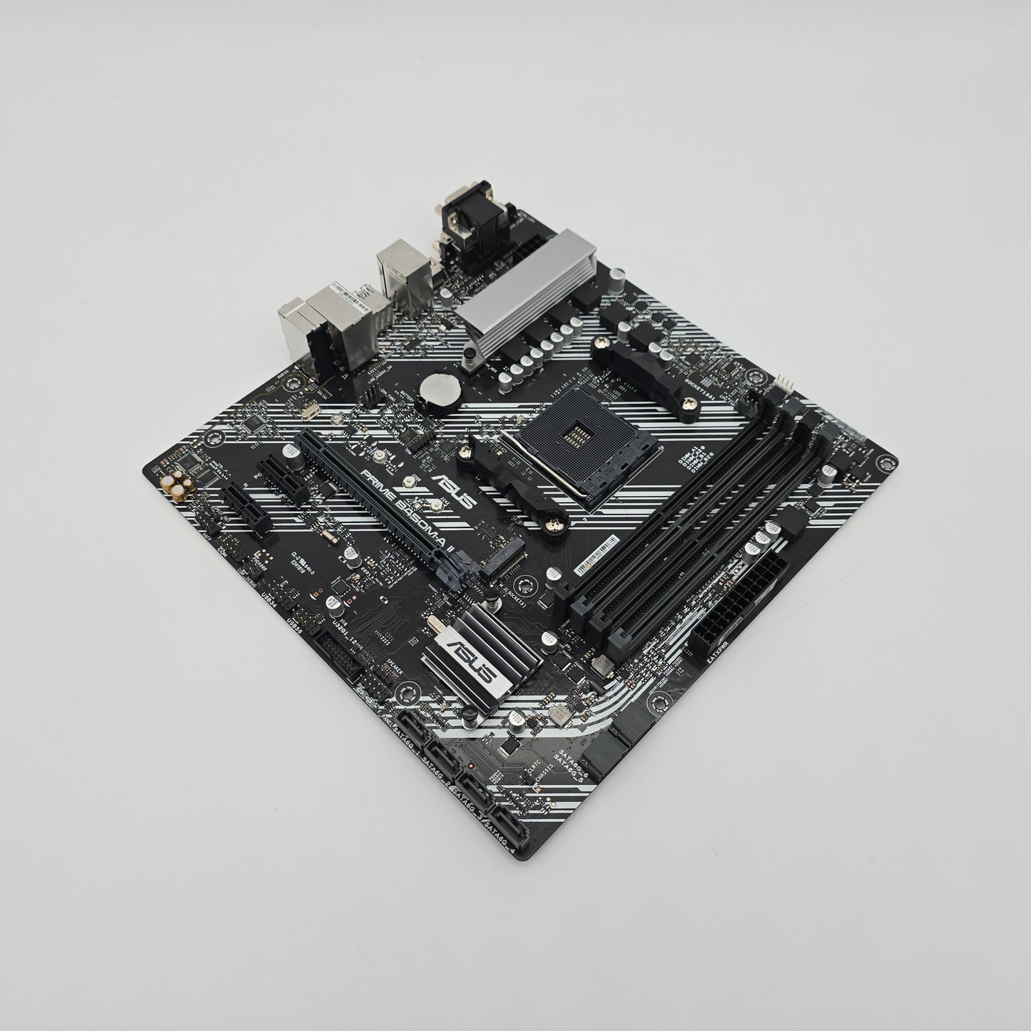 ASUS PRIME B450M-A II, Socket AM4 AMD Gaming Motherboard
