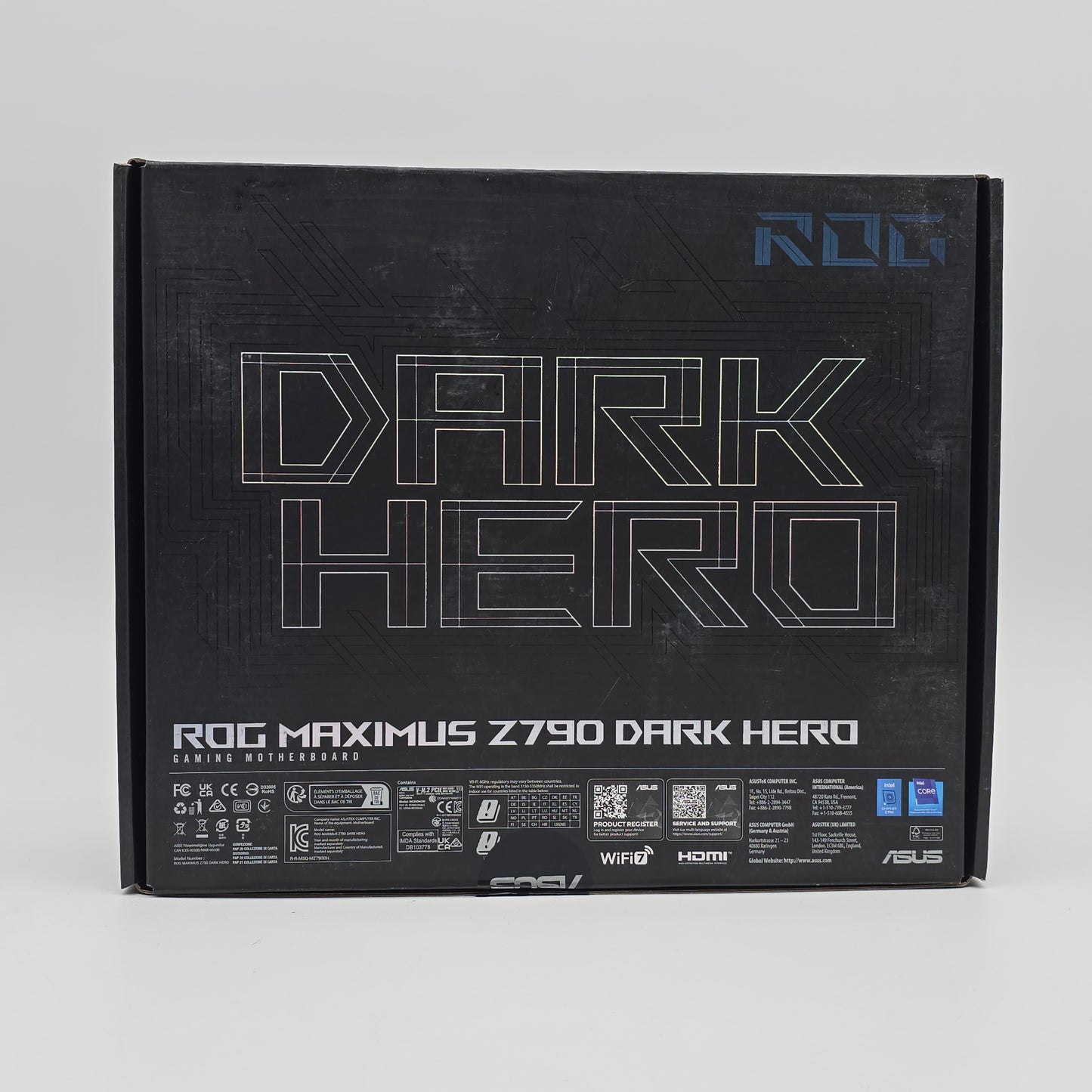 ASUS ROG Maximus Z790 Dark Hero, Socket LGA 1700, ATX Desktop Gaming Motherboard
