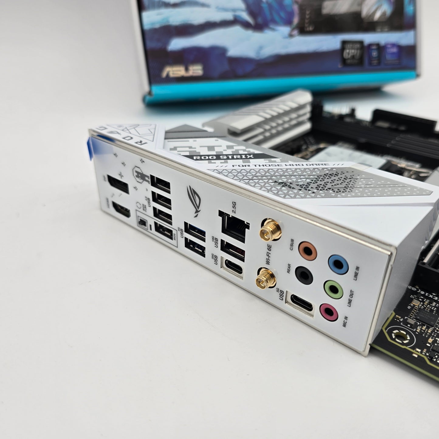 ASUS ROG STRIX B760-G Gaming WiFi D4 Motherboard, Intel Socket LGA 1700 12th/13th/14th Gen, Brand New