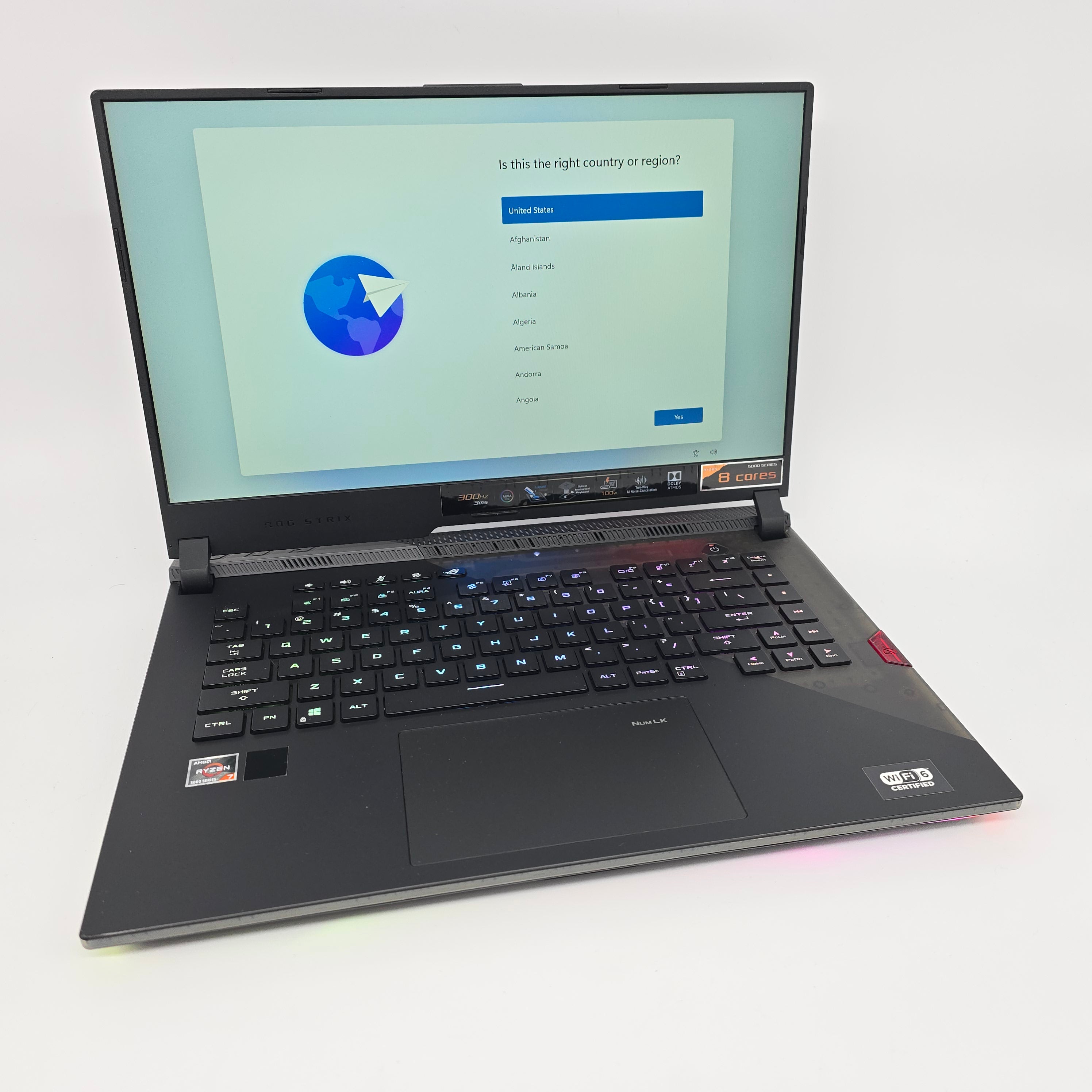 ASUS ROG STRIX SCAR 15, RTX 3080, Ryzen 5800H, 64GB RAM, 2TB NVMe