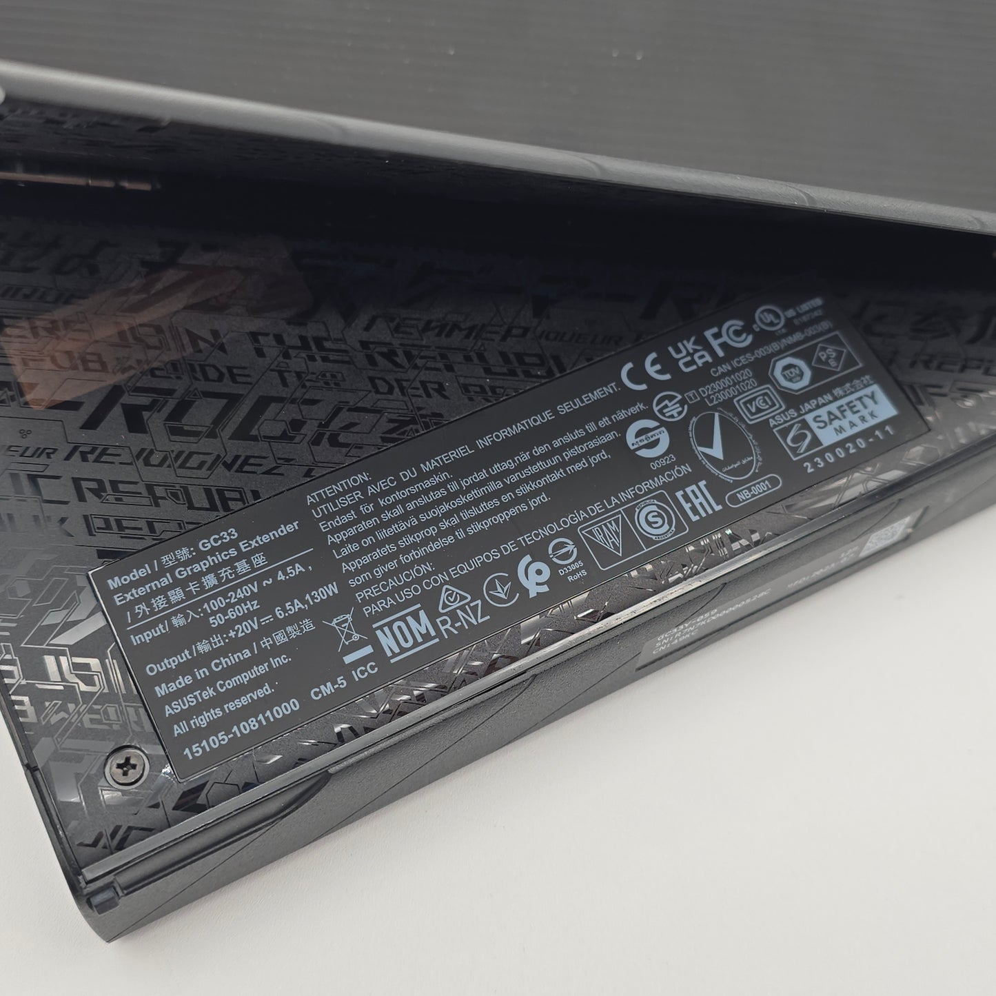 ASUS ROG XG Mobile RTX 4090 External Graphics Card GPU NVIDIA