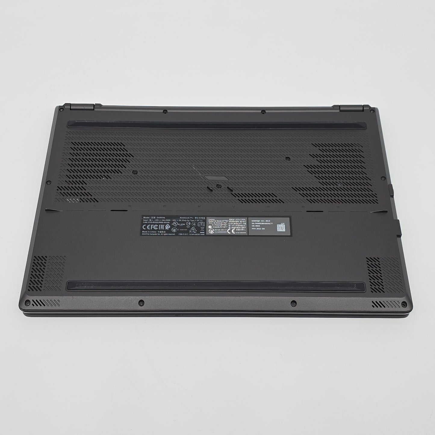 ASUS ROG Zephyrus G15, RTX 3070, Ryzen 9 5900HS, 16GB RAM, QHD 165Hz Gaming Laptop