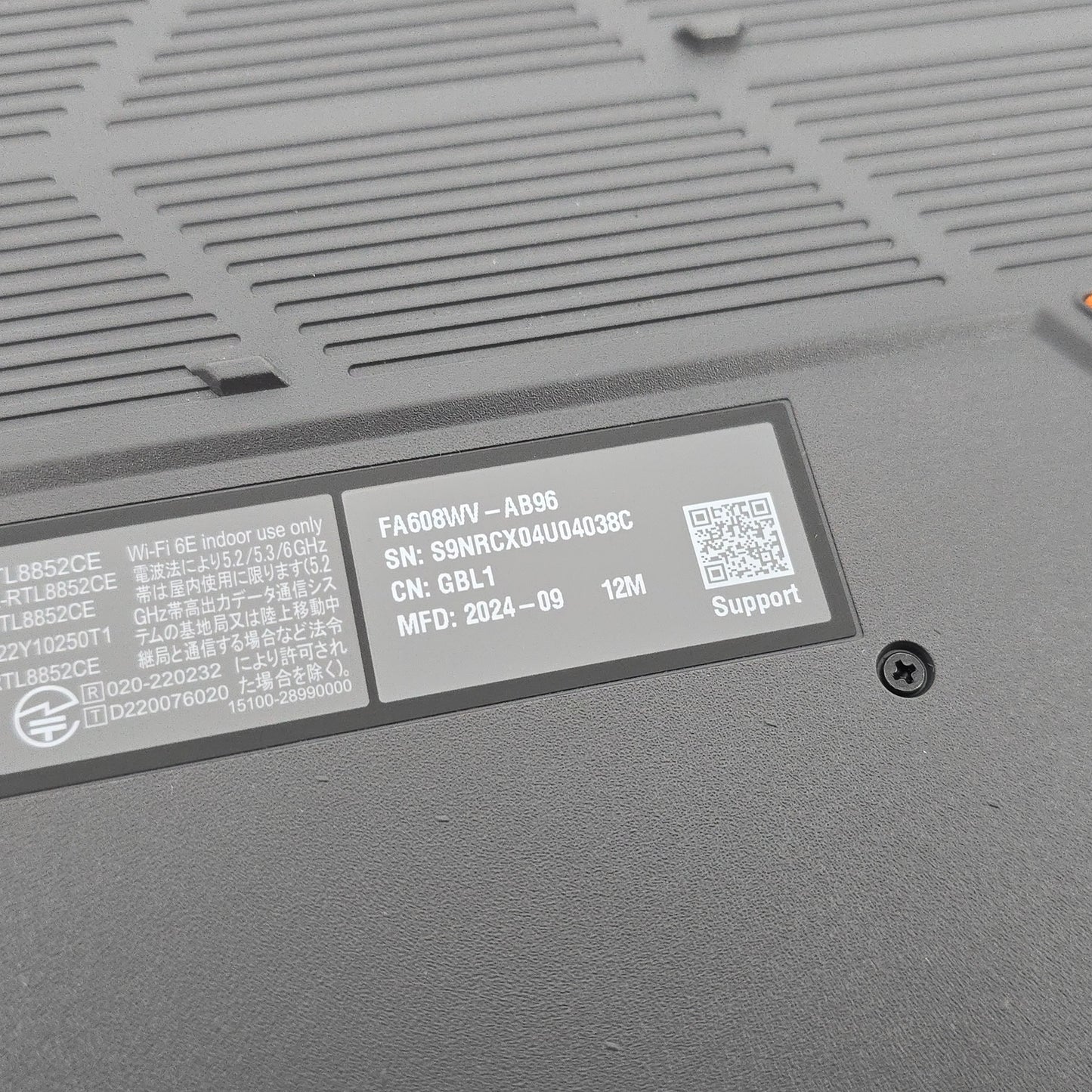 ASUS TUF Gaming Laptop A16, RTX 4060, Ryzen 9 AI HX 370, 32GB DDR5, QHD+ 165Hz