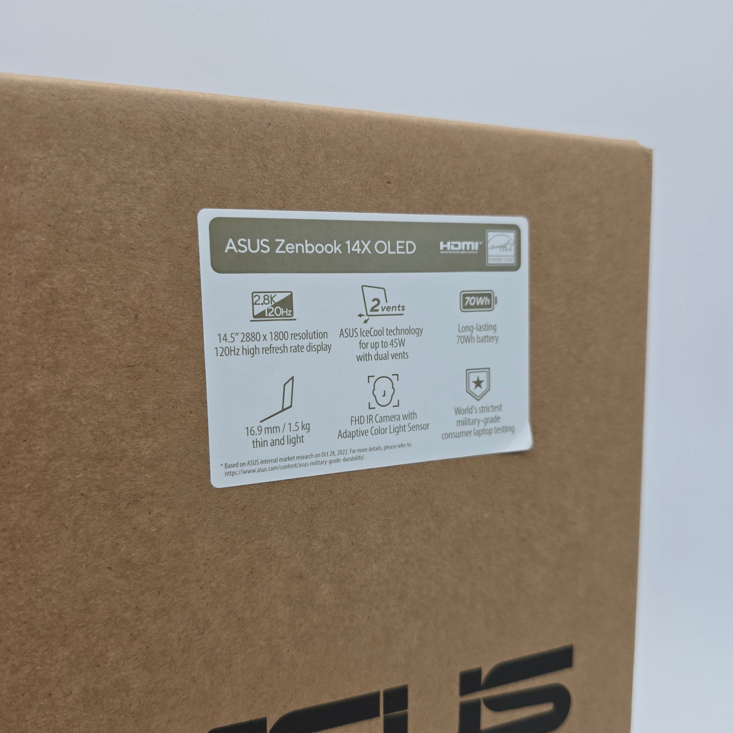 ASUS Zenbook 14X OLED, Intel i7-13700H, 2.8K Touchscreen, 16GB RAM