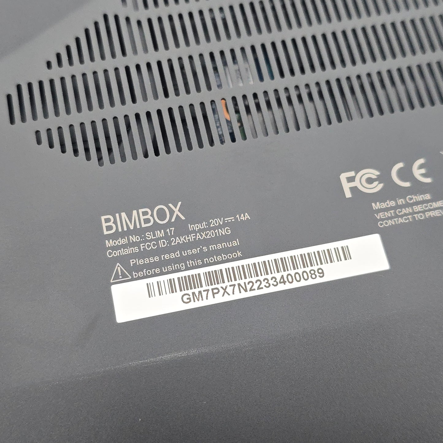 BIMBOX Slim 17 Gaming Laptop, RTX 4070, 64GB RAM, Intel i9-13900HX, 1TB NVMe, 240Hz QHD+ 17" Screen