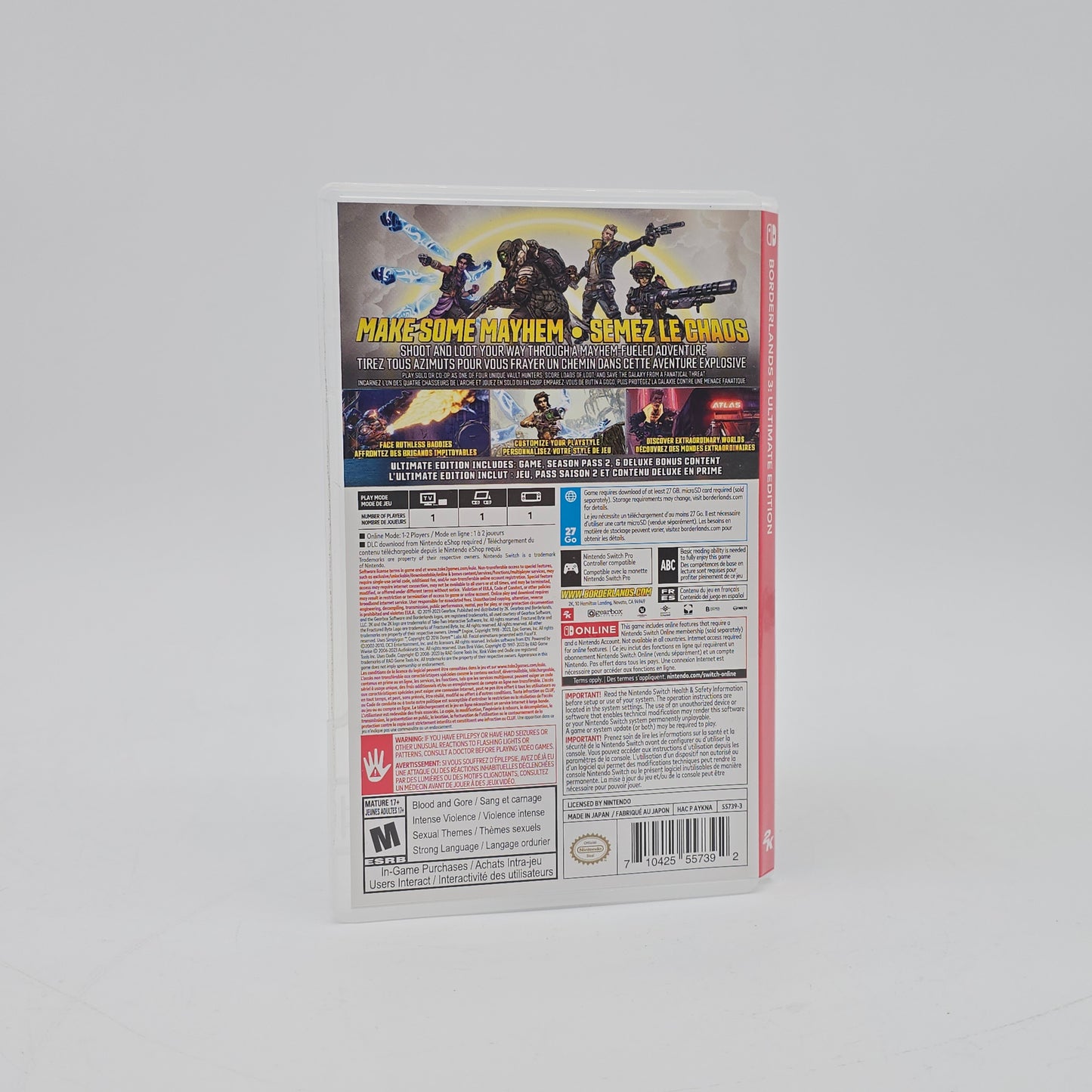 Borderlands 3 Ultimate Edition for Nintendo Switch