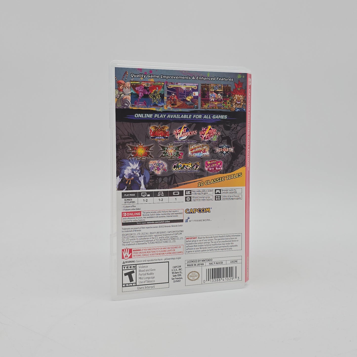 Capcom Fighting Collection for Nintendo Switch