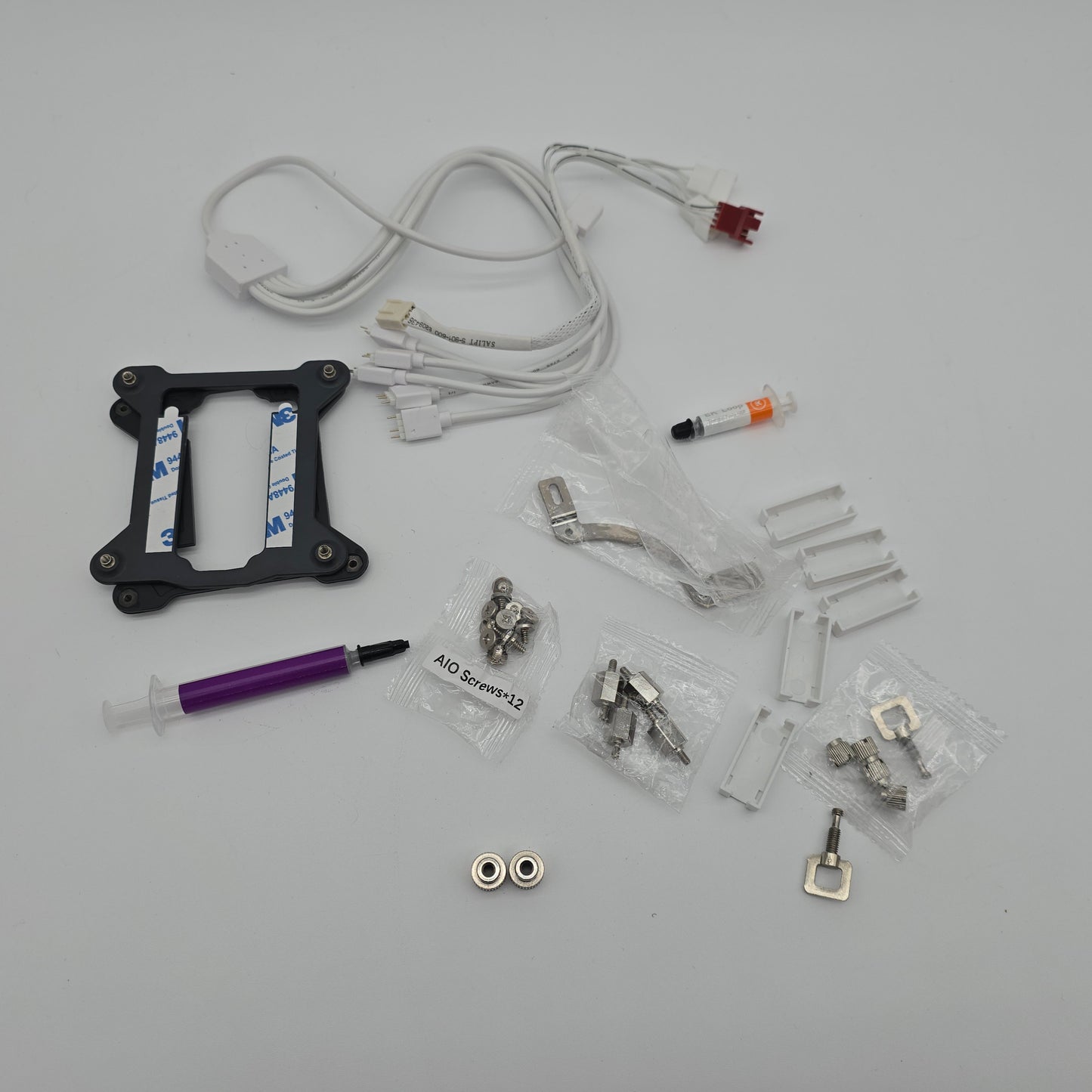 Cooler Master MasterLiquid 360L, 360mm AIO Liquid Cooler w/ RGB, 3x 120mm RGB Fans, White