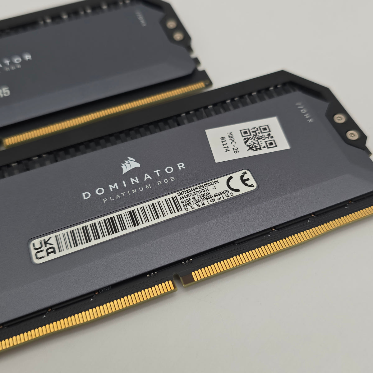 Corsair Dominator Platinum RGB 32GB DDR5, 6000MHz, CL30, Desktop Gaming Memory RAM (2x16GB)