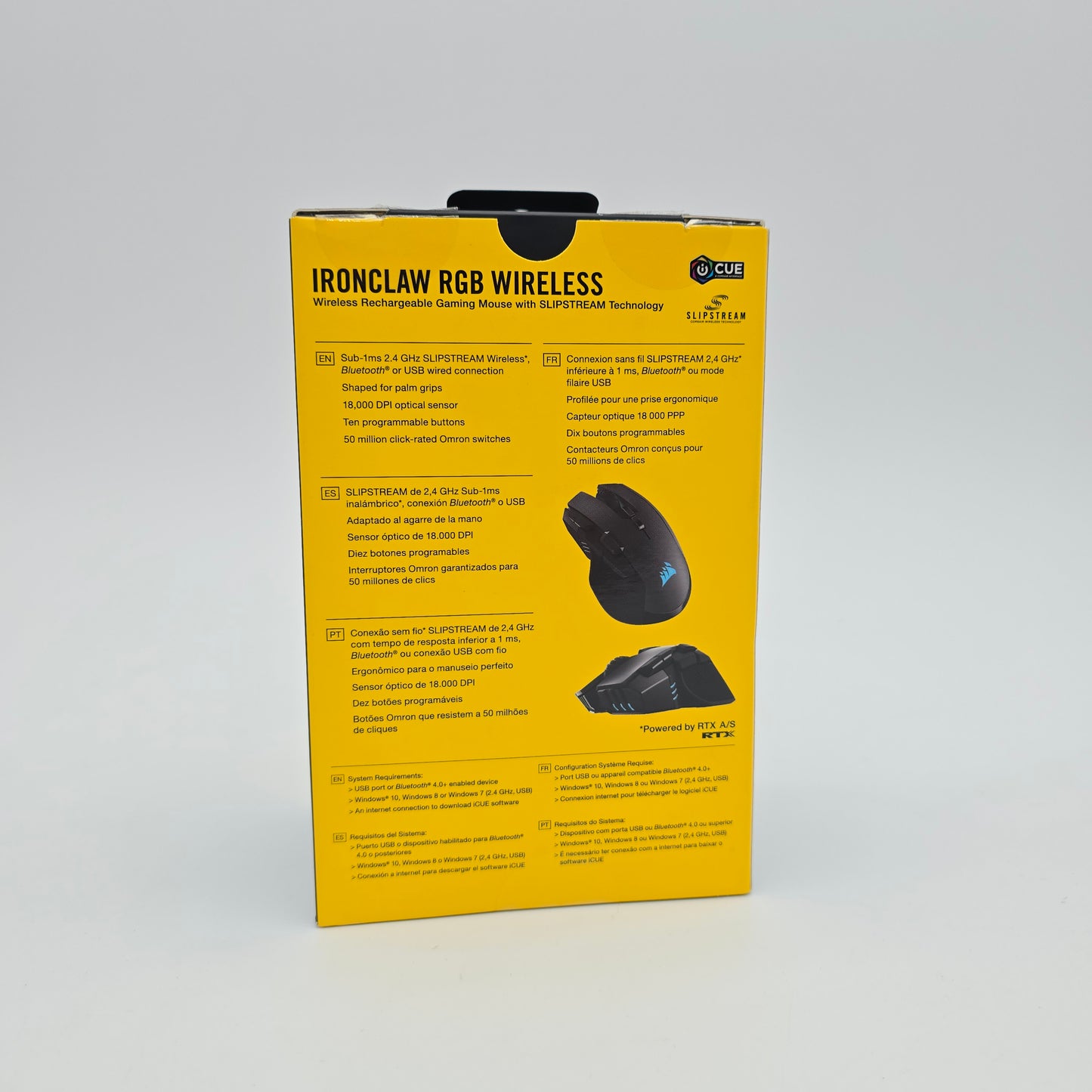 Corsair Ironclaw RGB Wireless Gaming Mouse