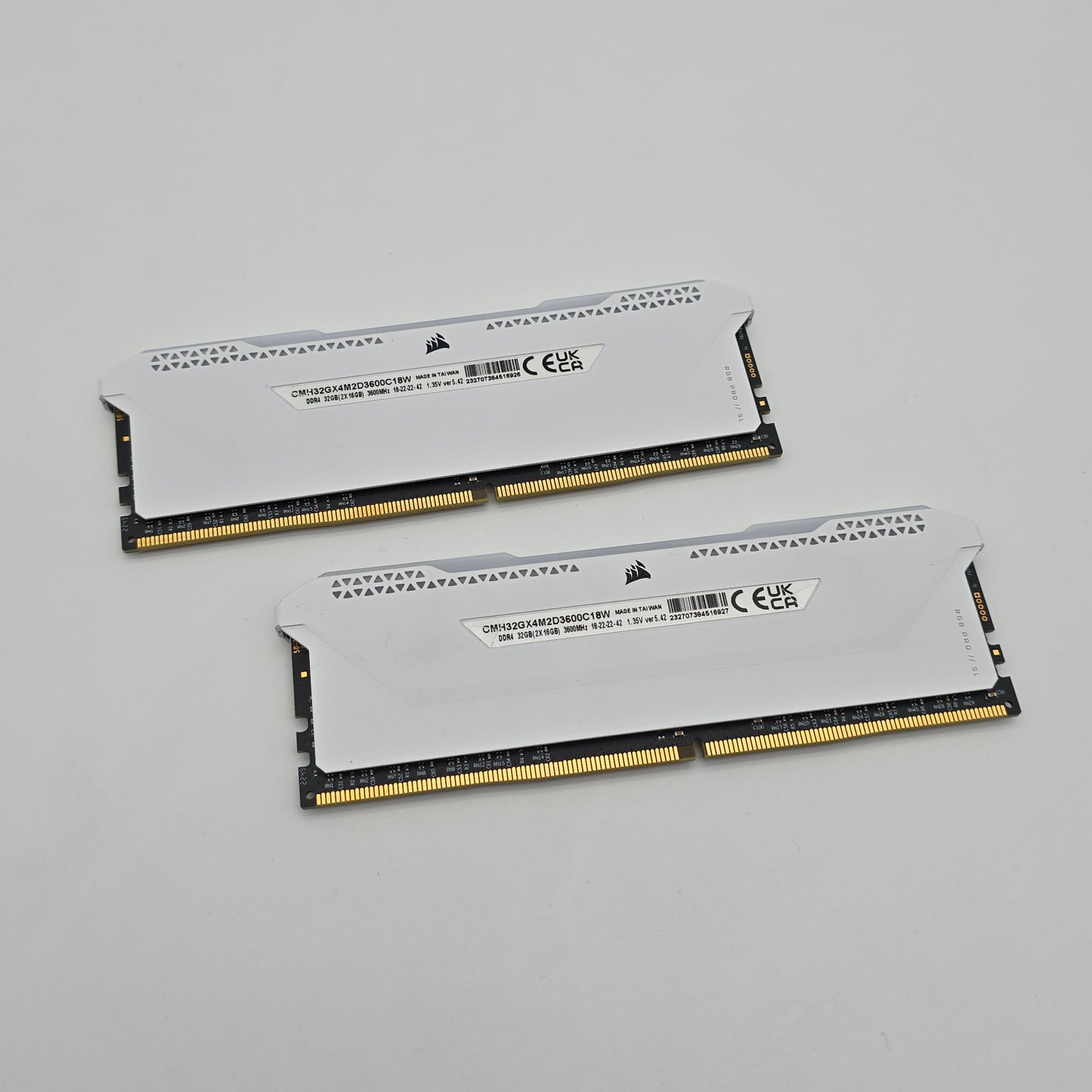 Corsair Vengeance 32GB DDR4, 3600MHz, CL18-22-22-42, Desktop Gaming Memory RAM (2x16GB)