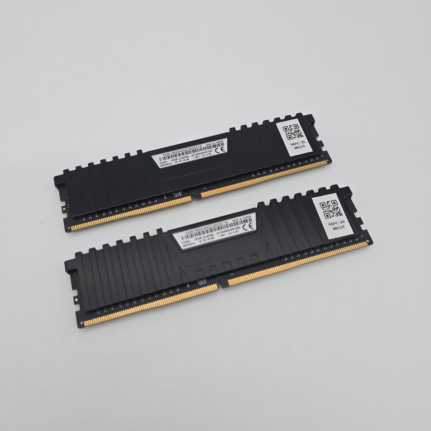 Corsair Vengeance LPX 16GB DDR4, 2933MHz, CL16-18-18-36, Desktop Memory RAM (2x8GB)