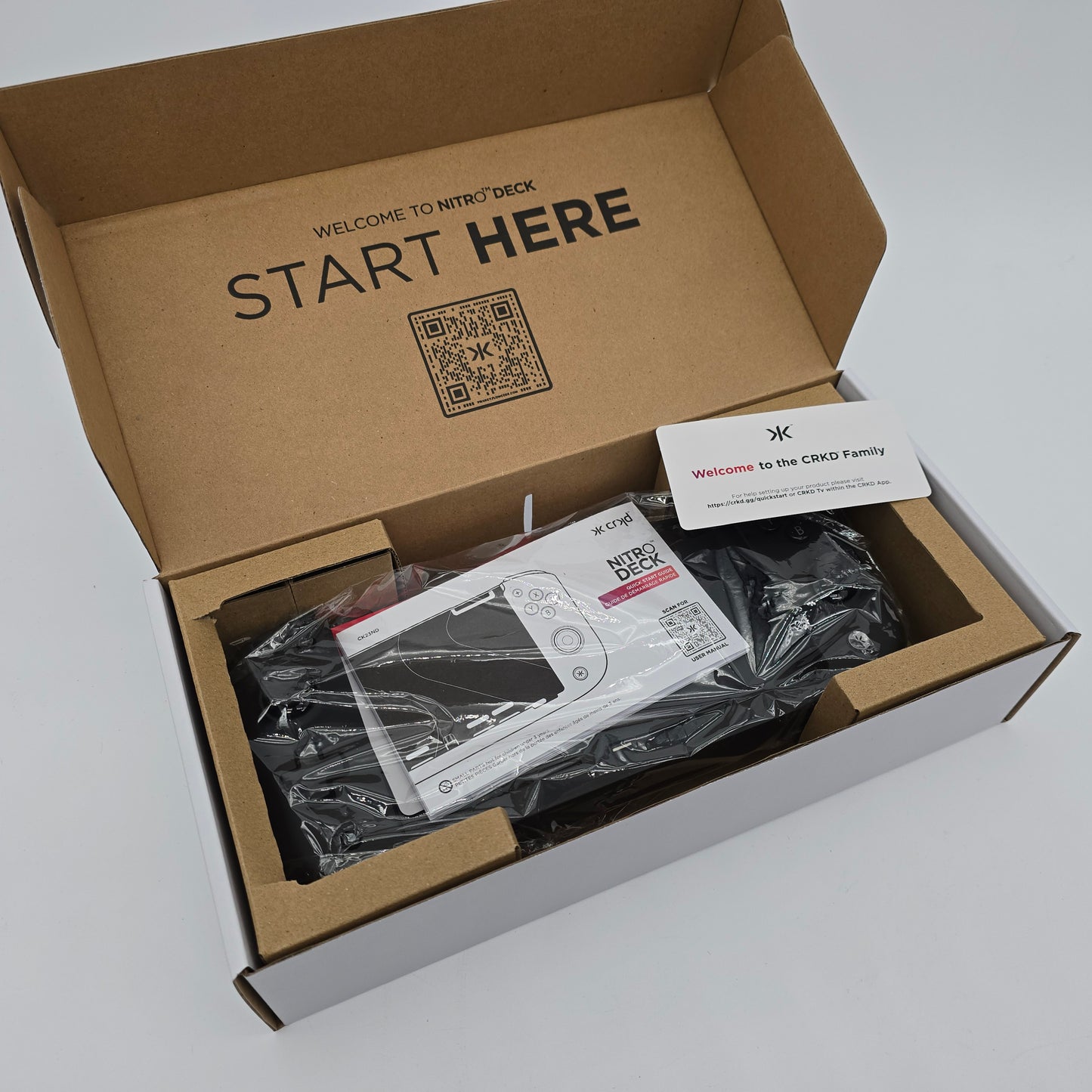 CRKD Nitro Deck Pro Handheld Deck for Nintendo Switch and Switch OLED